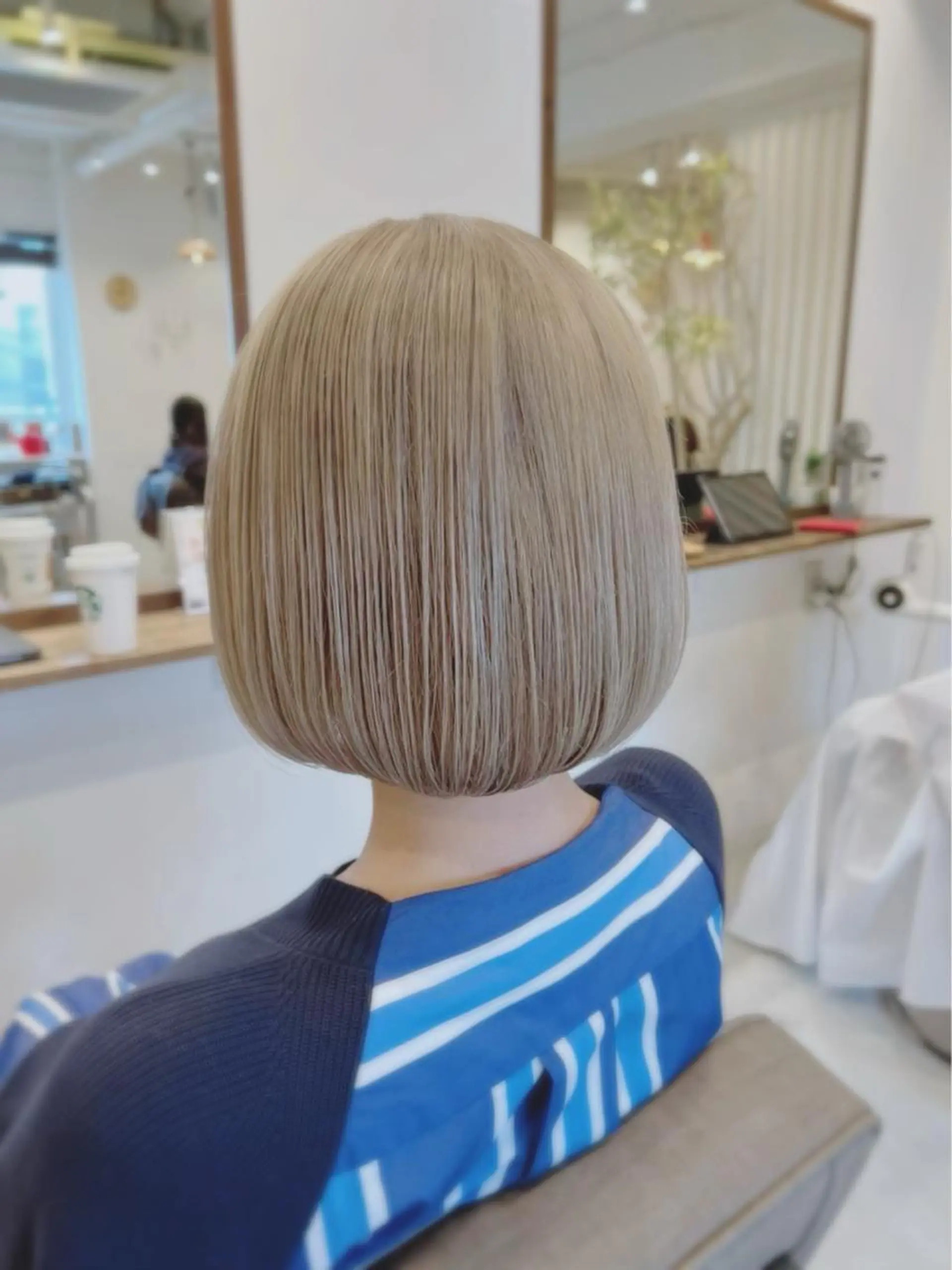 カラー ボブ mu-kicii 三鷹店所属・撮影モデル募集中☆ オグリヤスエのヘアスタイル