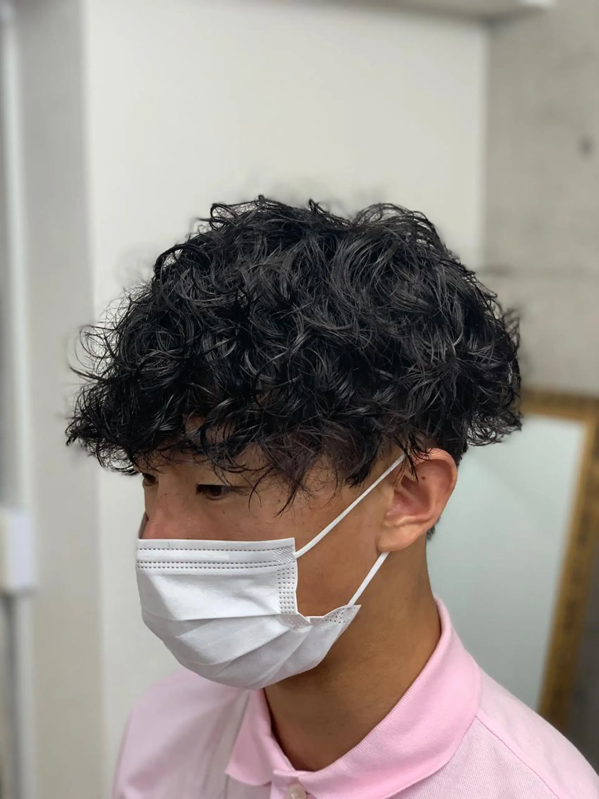 ショート パーマ メンズ クセを最大限に活かす メンズパーマ奈良大祐のヘアスタイル