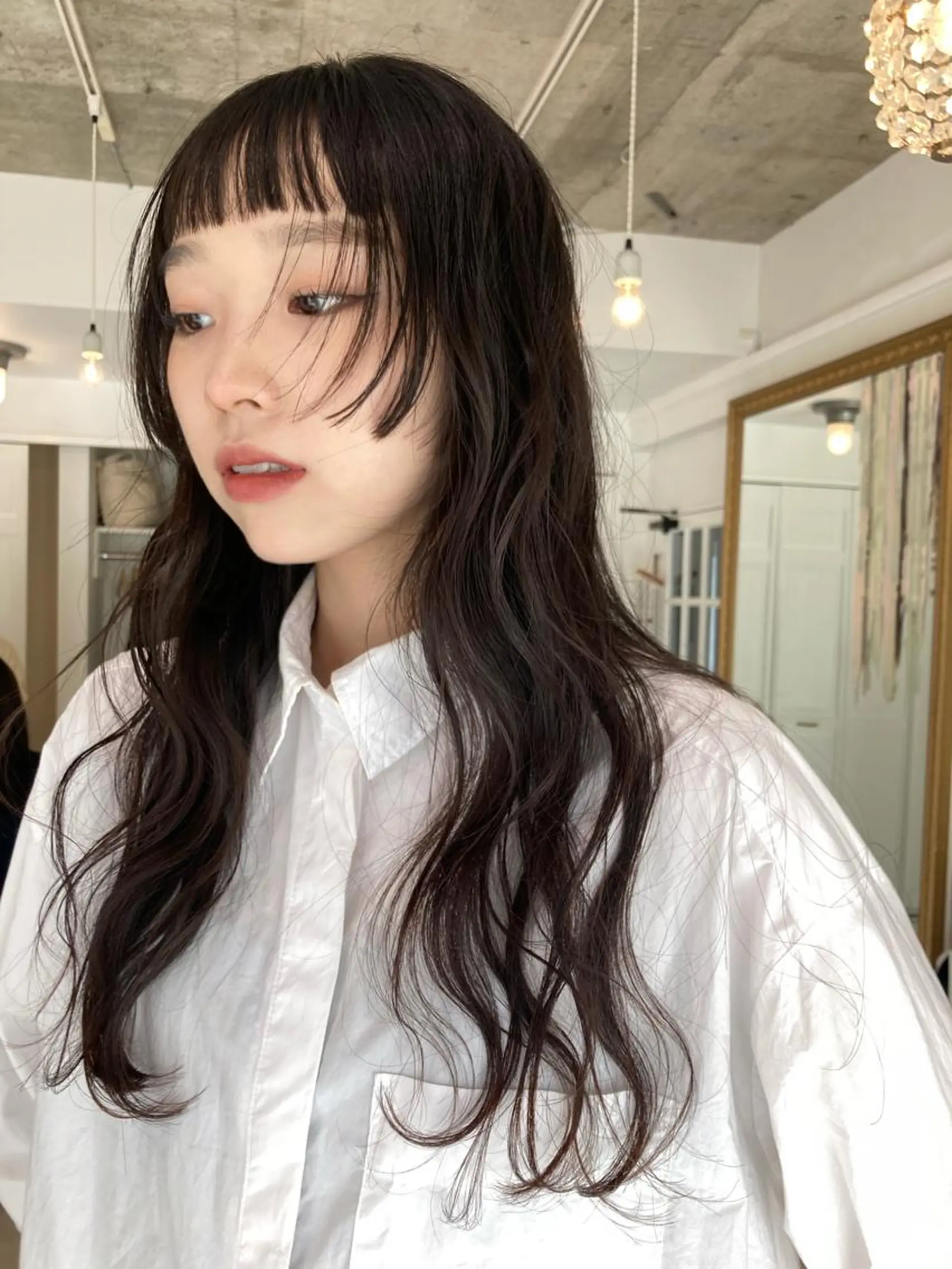 ロング パーマ ロング お洒落ベージュ🤎 代官山shibukiのヘアスタイル