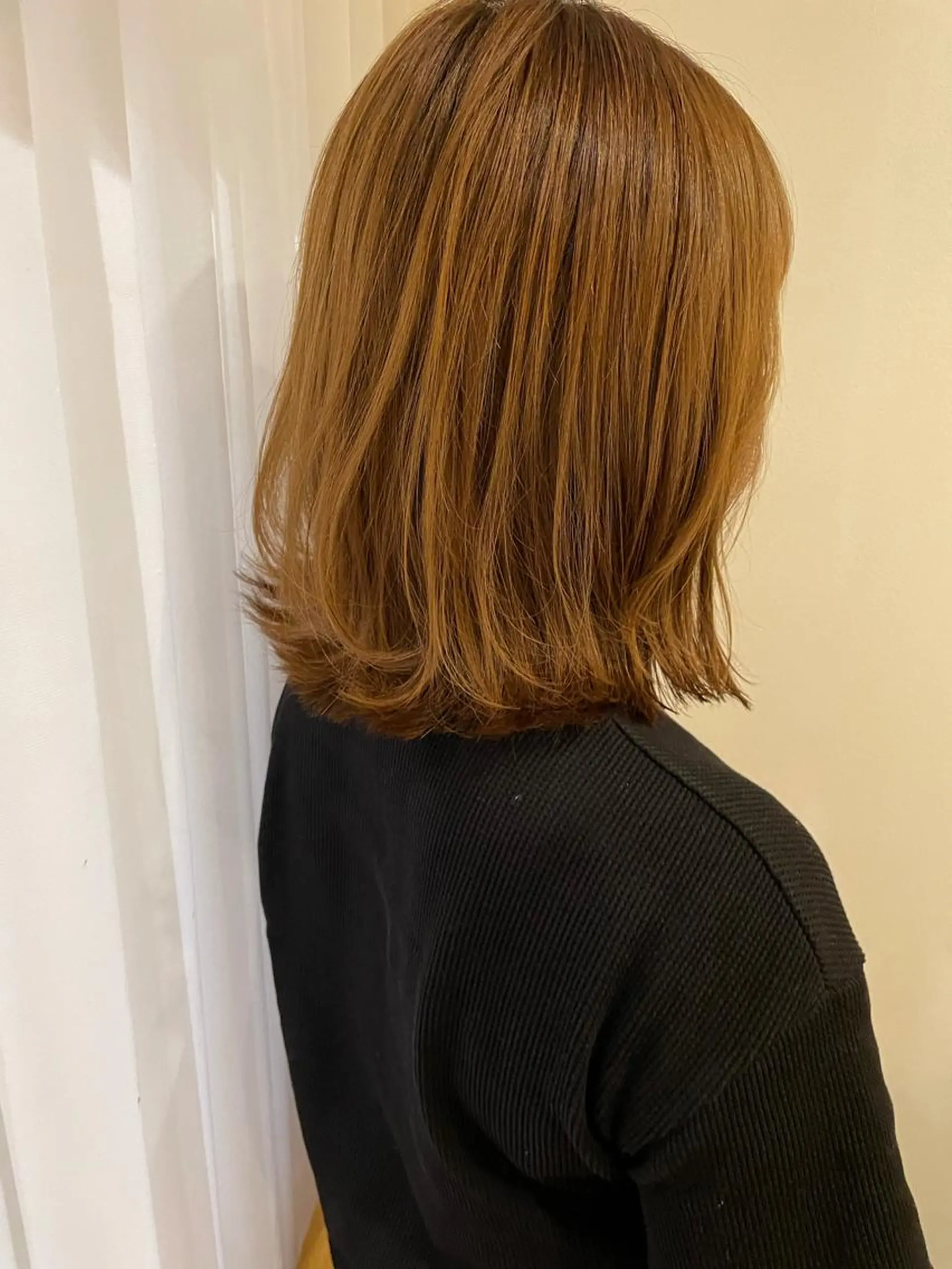 ミディアム 藤井 みなみのヘアスタイル