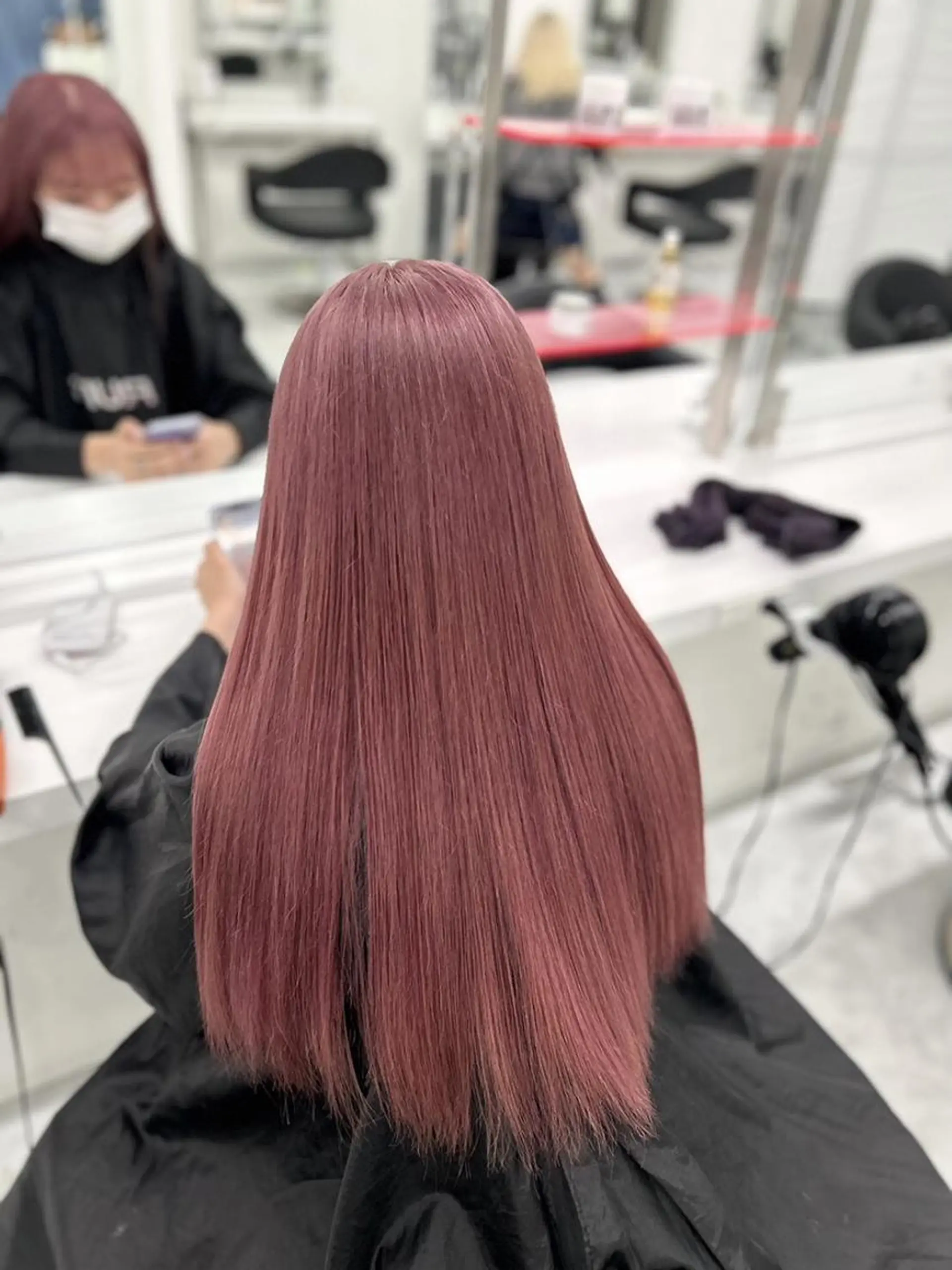 カラー 夏の暖色カラー💞 渋谷FRUITSのヘアスタイル