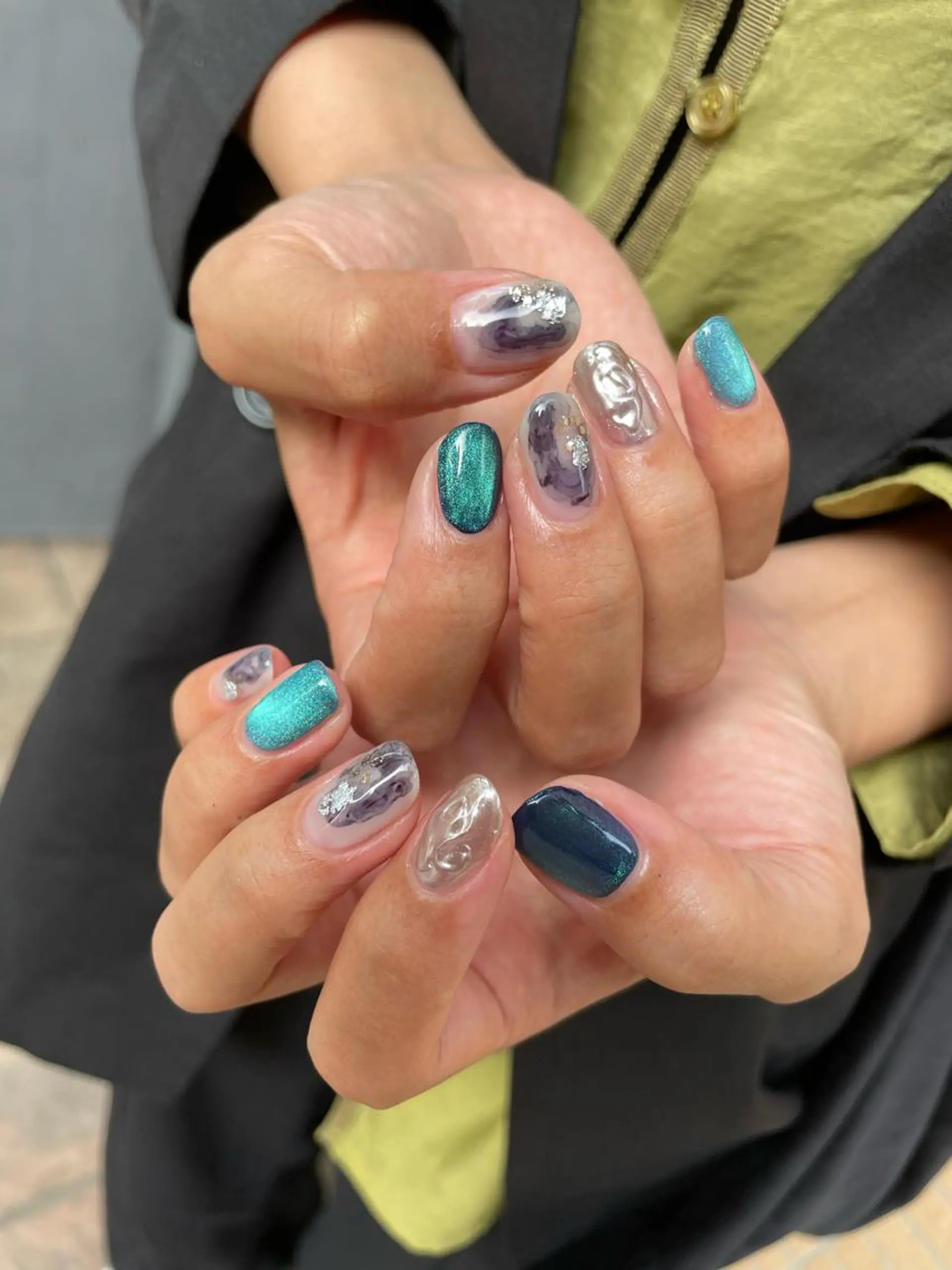 ネイル ニュアンスネイル ハンドネイル ROCCO nailのネイルデザイン