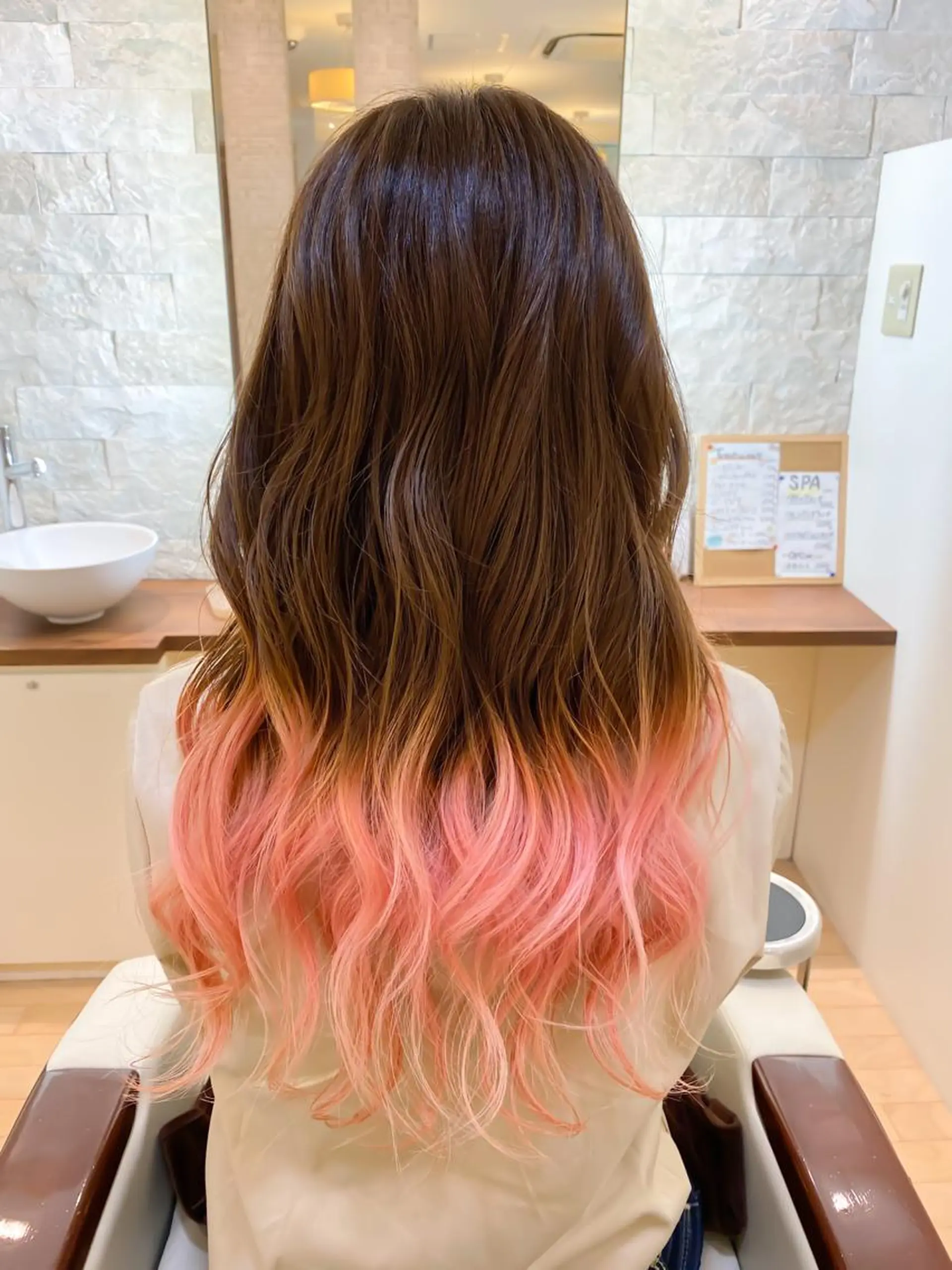 ロング カラー ブリーチ 『髪質改善』服部 隆志のヘアスタイル