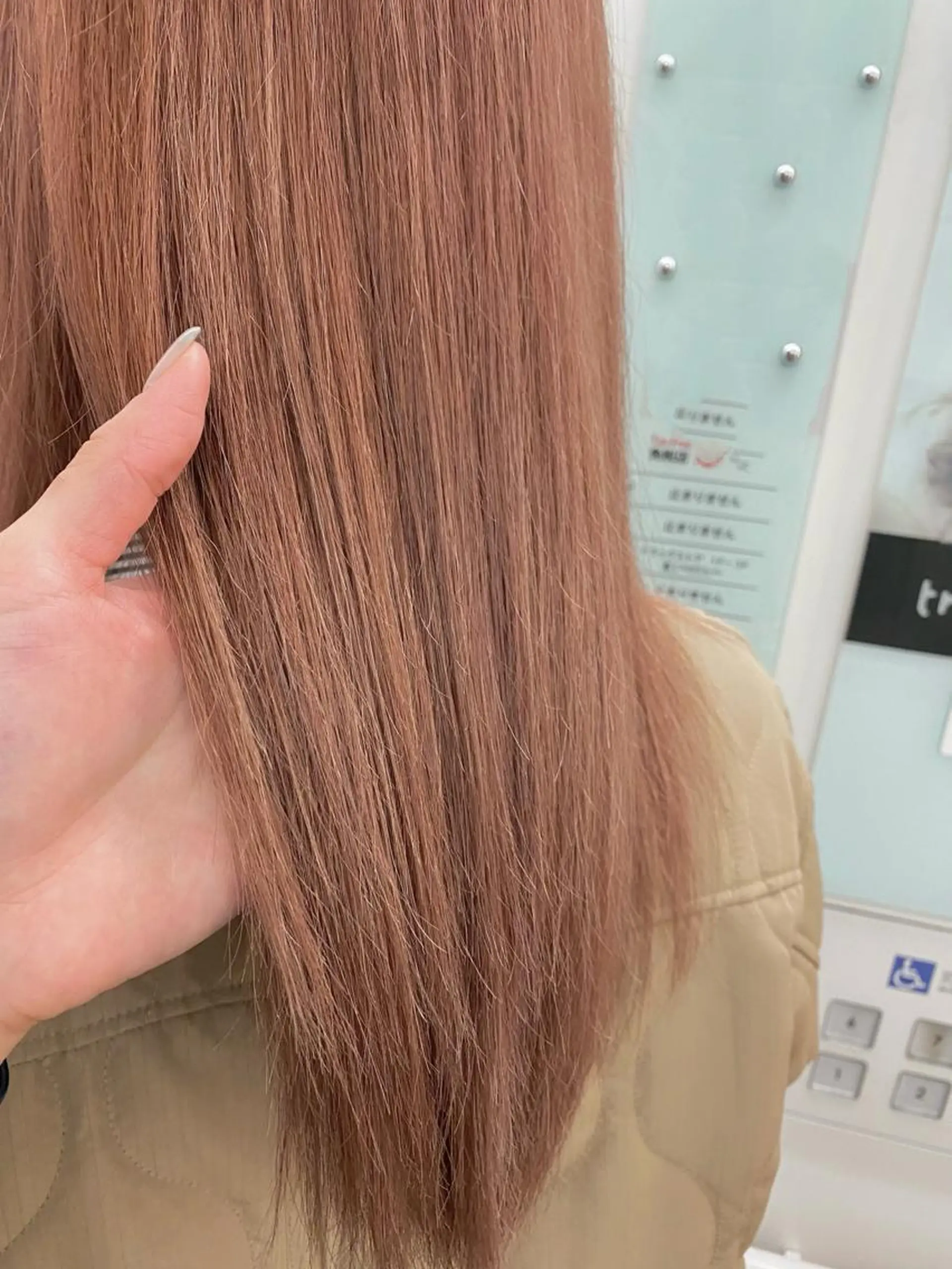 ロング カラー le'a所属・谷町/Le'a /竹原詩緒奈のヘアスタイル