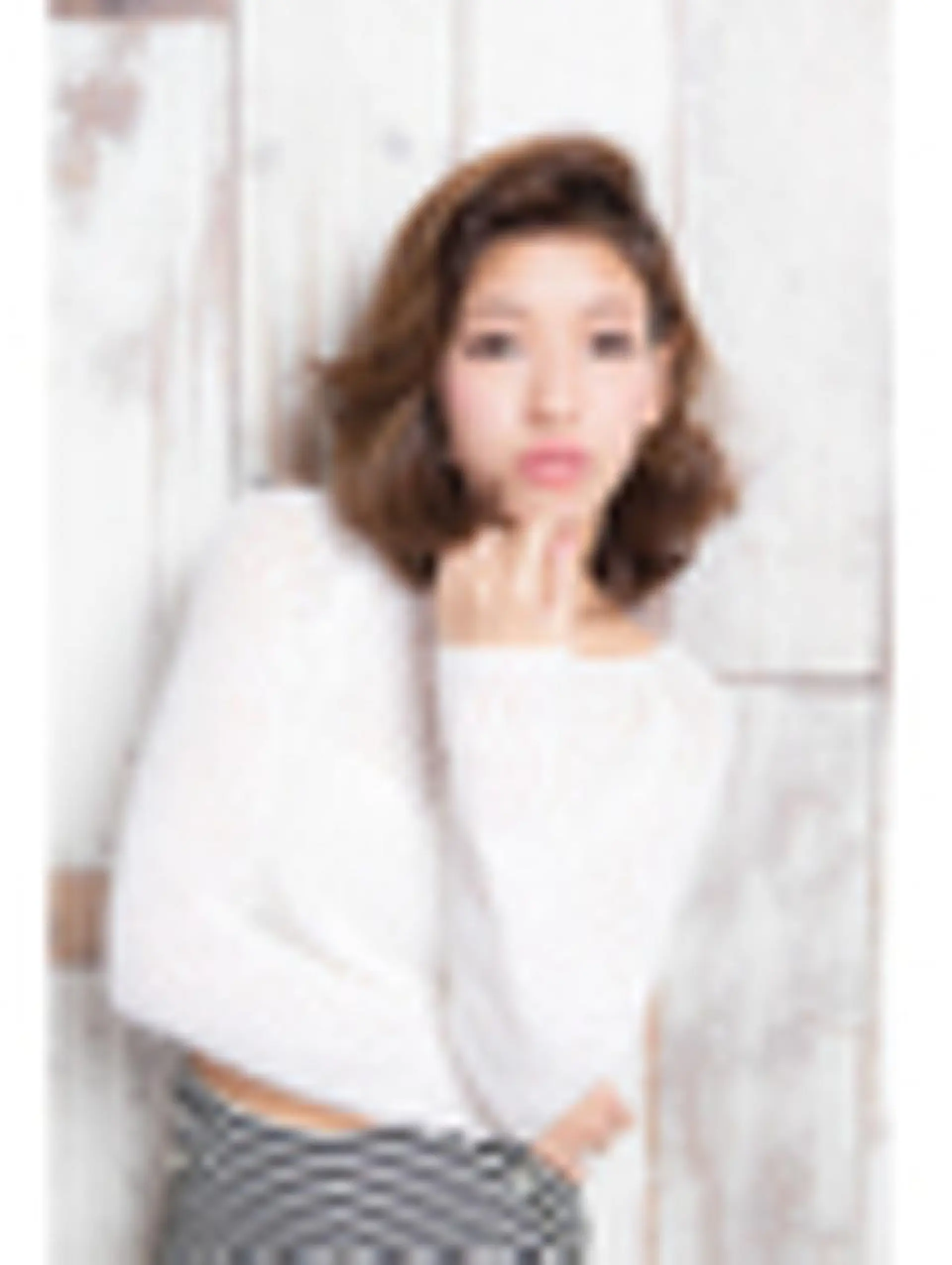 セミロング ヘアカラー トリートメント ✨ツヤ髪　髪質改善 Alushe錦糸町✨のヘアスタイル