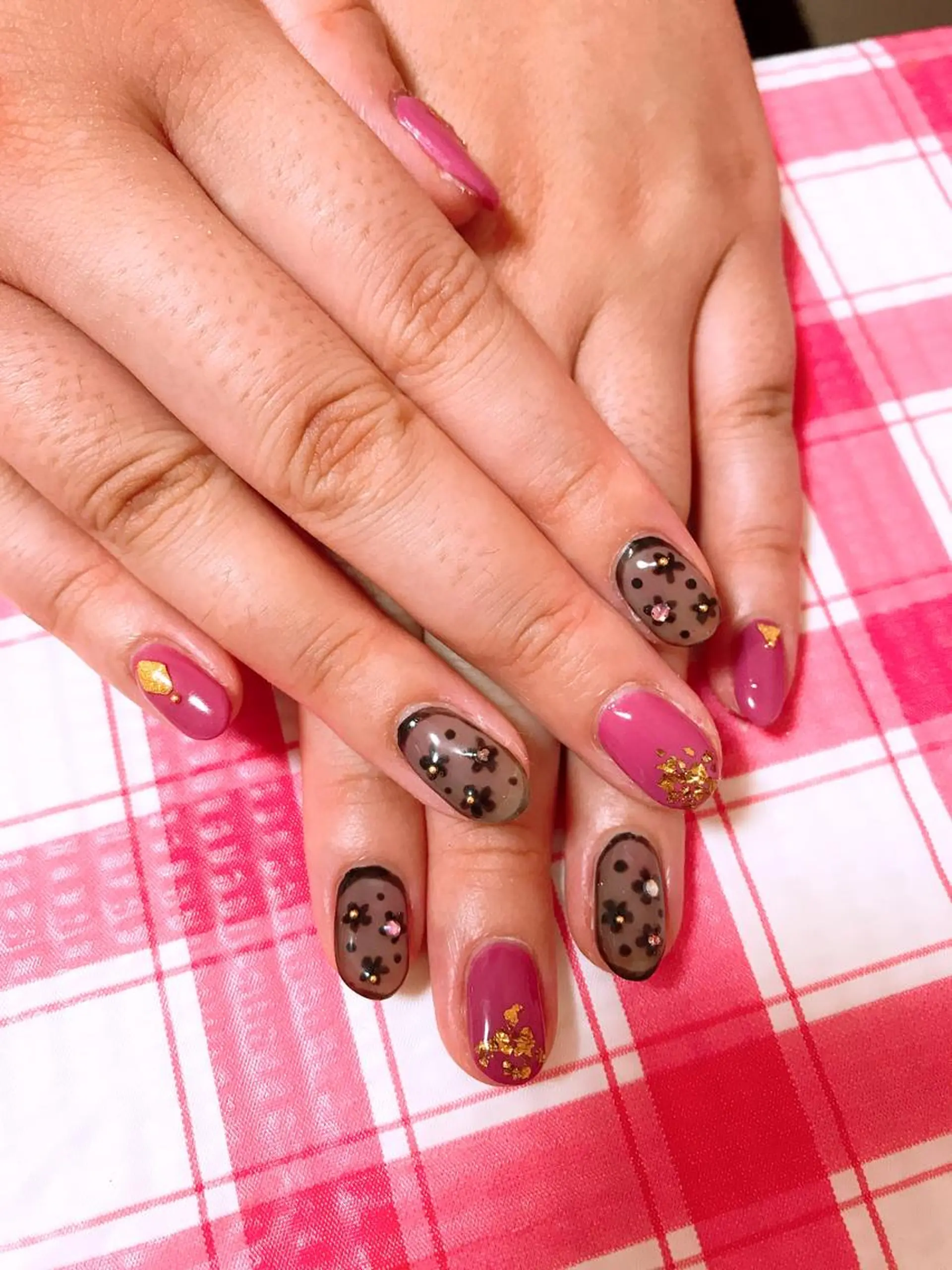 ネイル 藤 あやのネイルデザイン