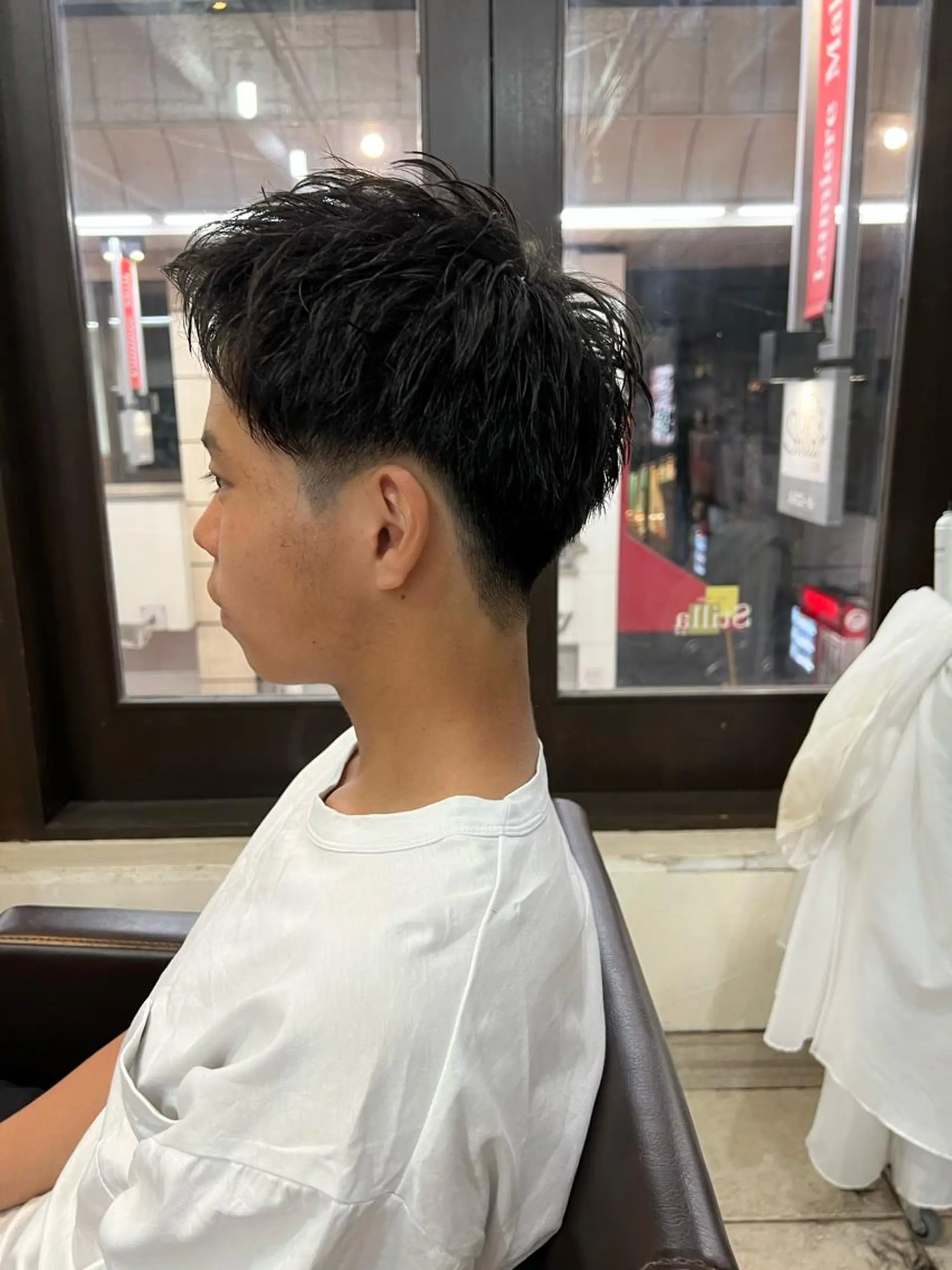 ショート メンズ アップバング ショートヘア カット 村松 愛翔のヘアスタイル