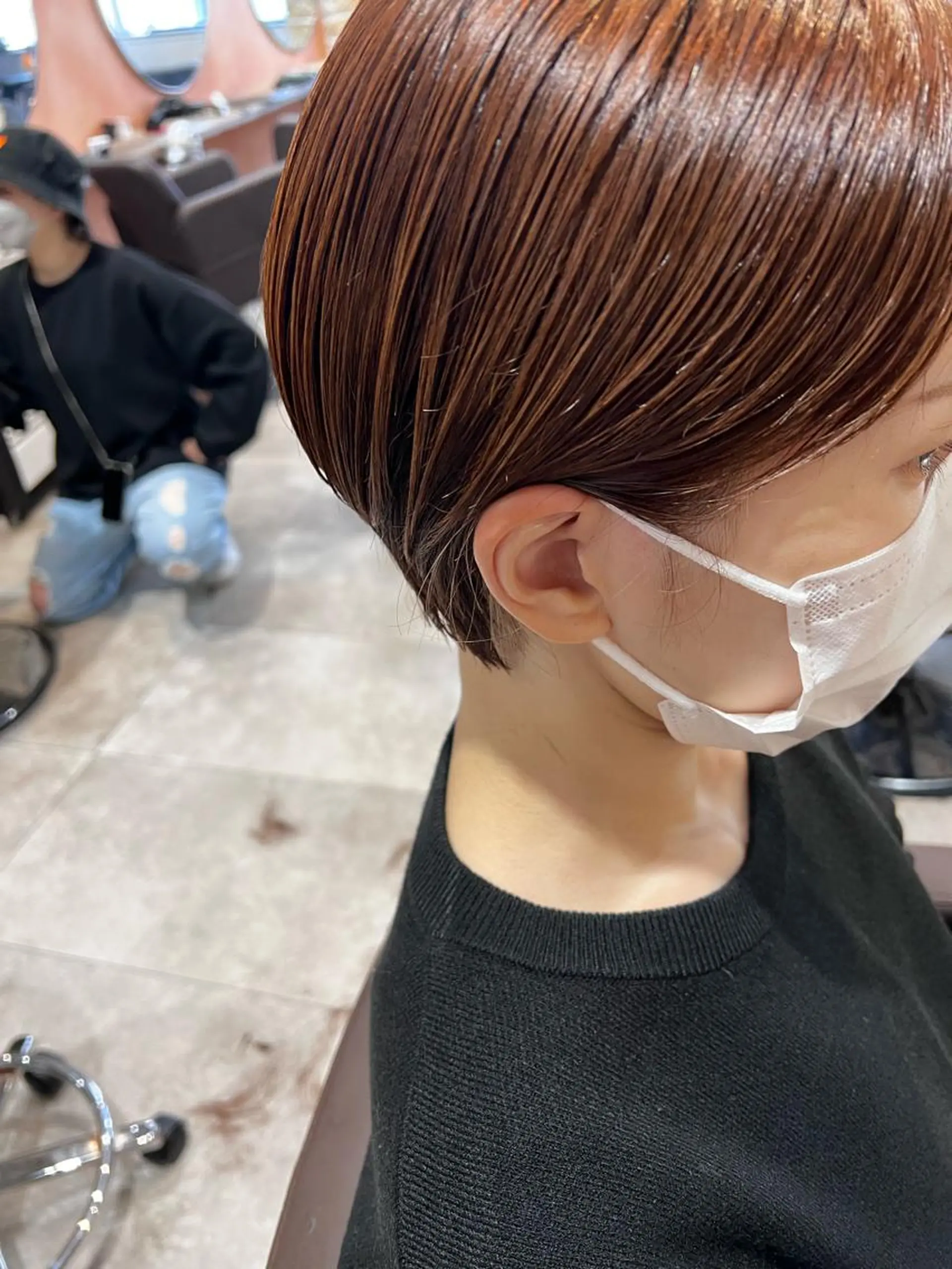 ショート 丸みショート ショートヘア モテ髪🌈細矢 森平のヘアスタイル