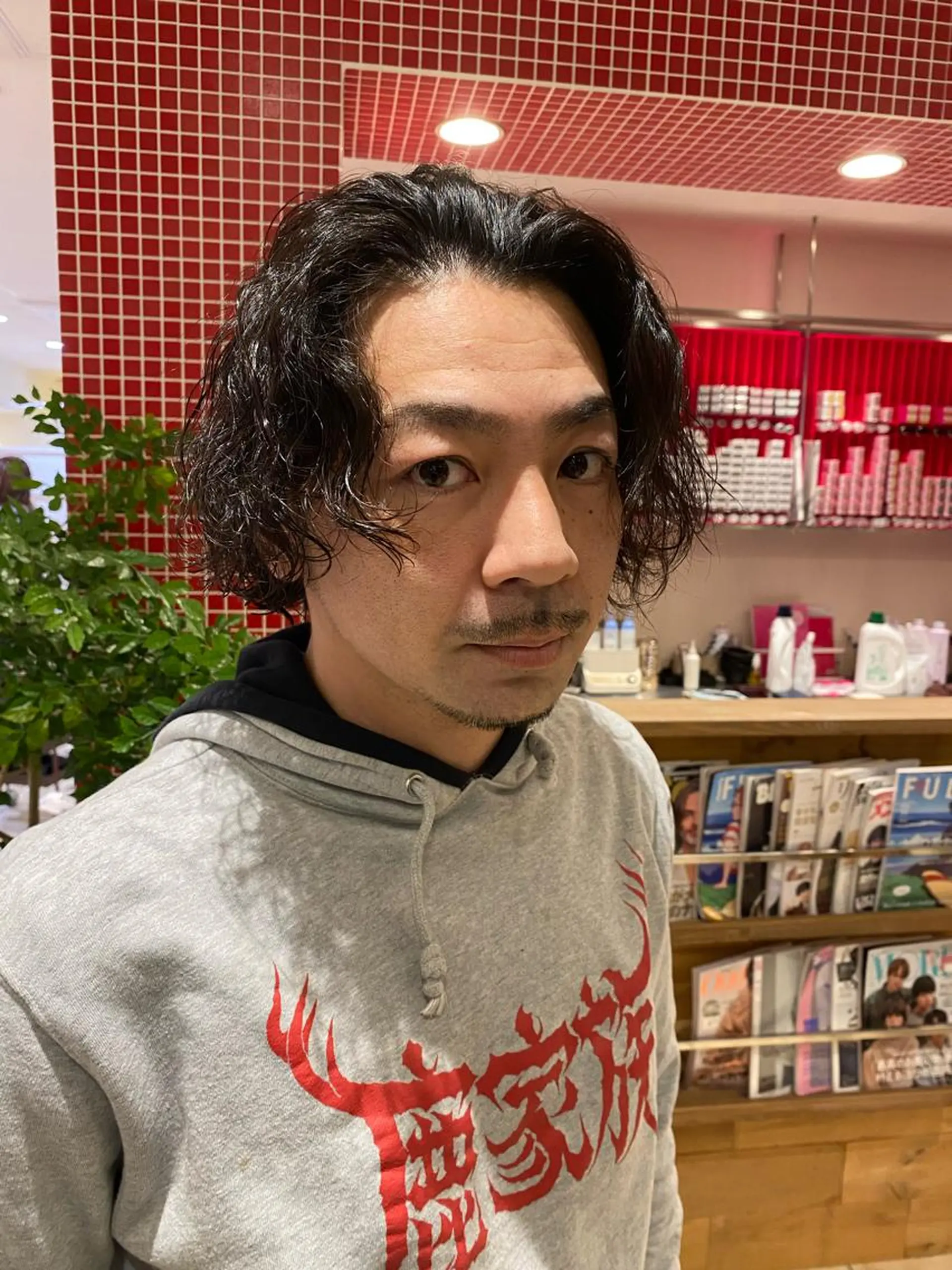 パーマ メンズ カット パーマ トリートメント さこだ　しょうた 【副店長】のヘアスタイル
