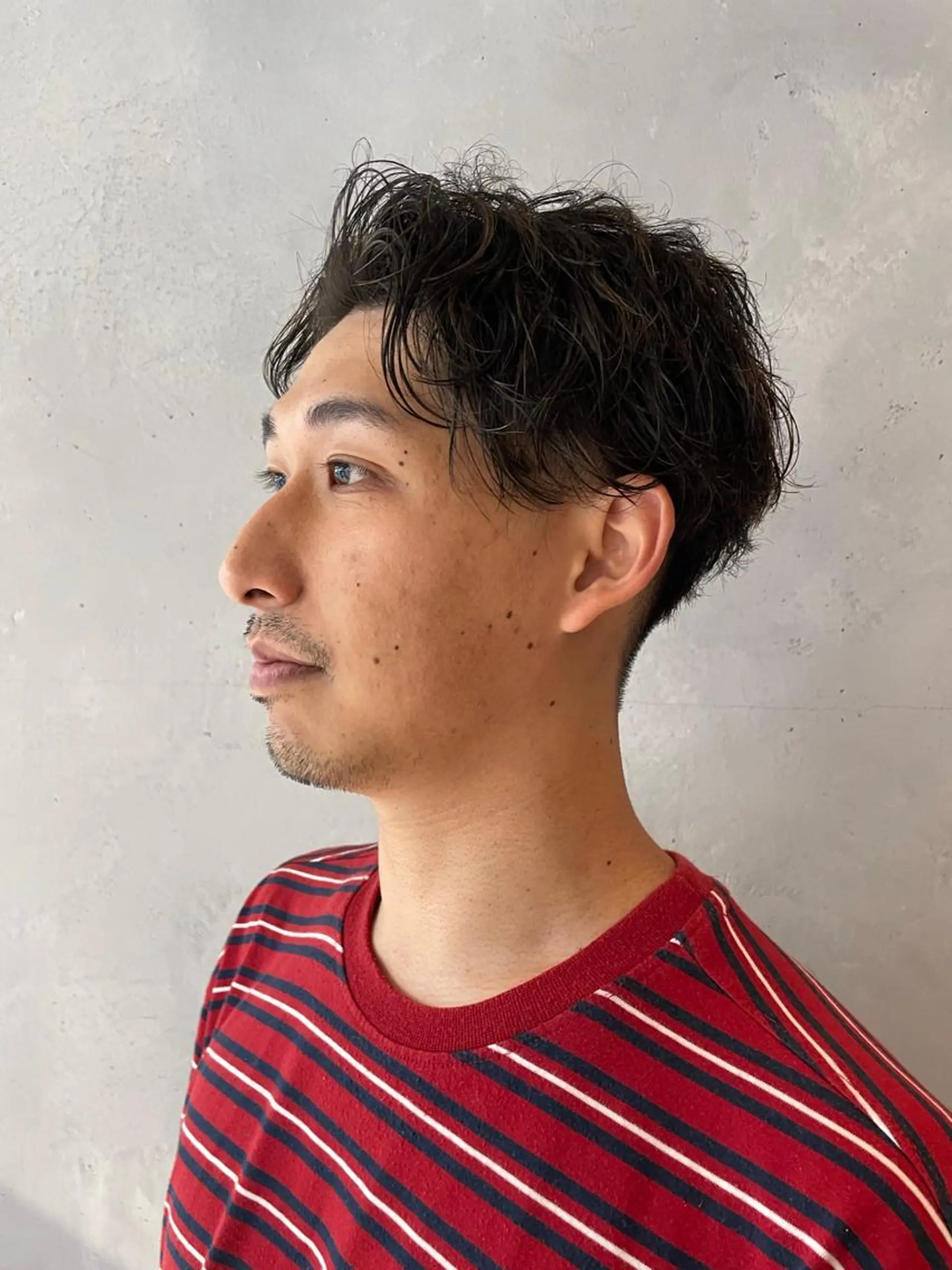 パーマ メンズ SALOWIN大宮東口店所属・骨格補正カット✂︎ 🌟菅野陽介🌟のヘアスタイル