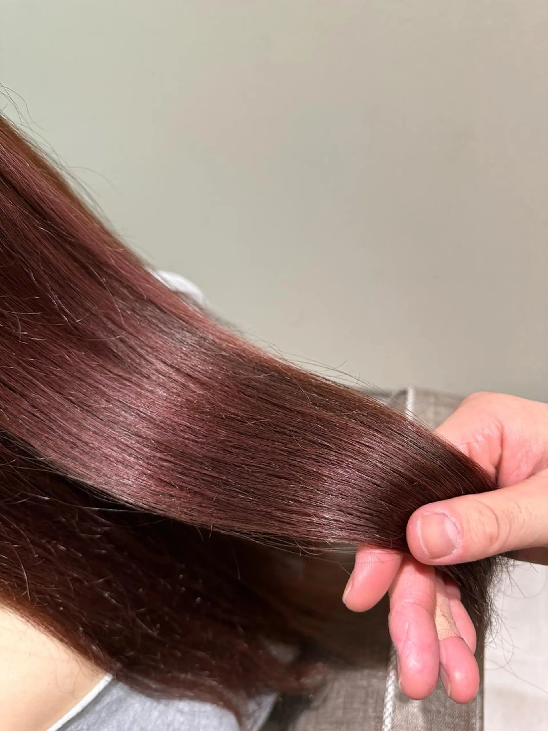 ロング カット ヘアカラー トリートメント 大人美人:髪質改善 ✂︎YUGOのヘアスタイル