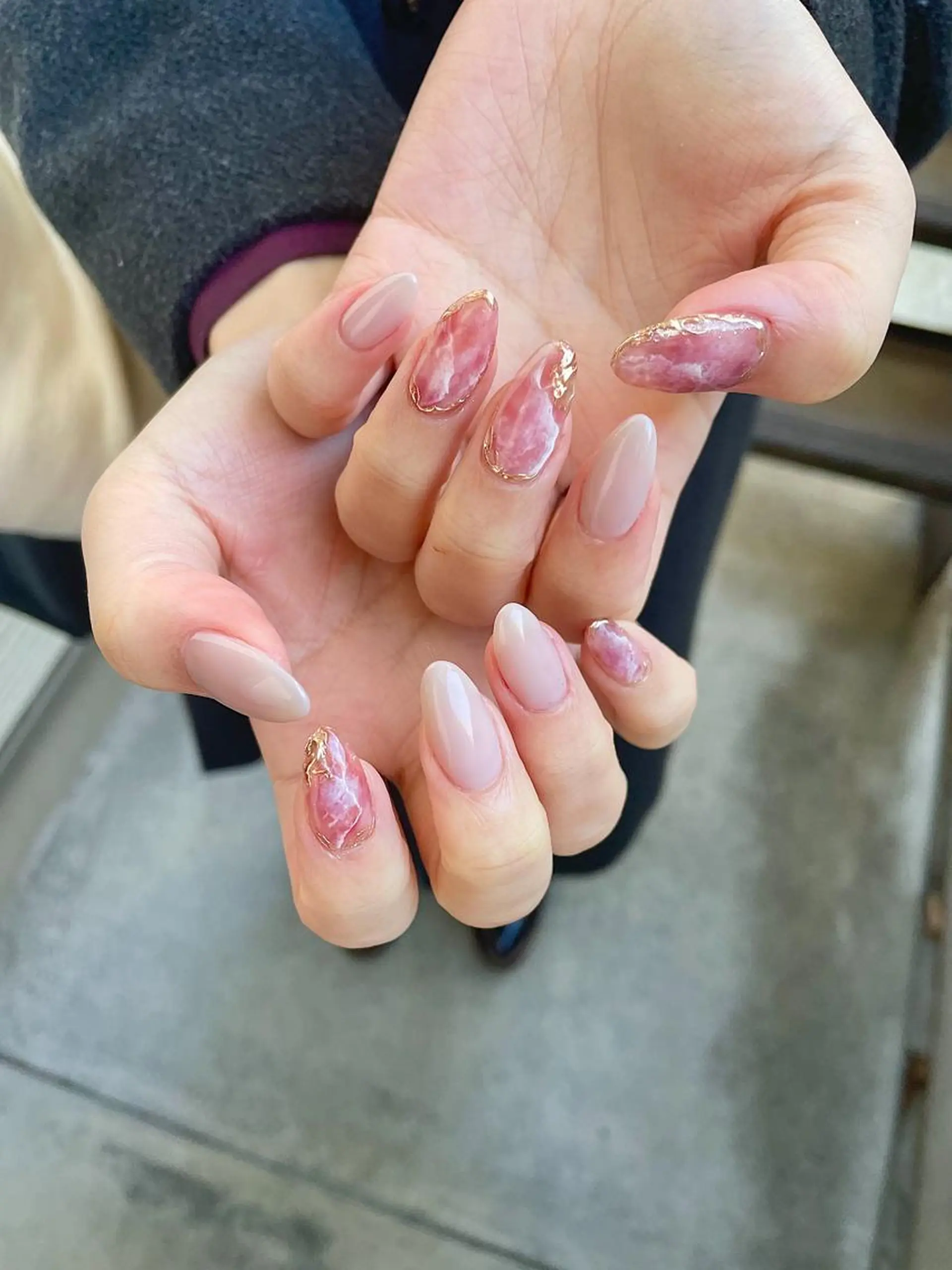 ネイル ハンドネイル Radia bykaonailsのネイルデザイン