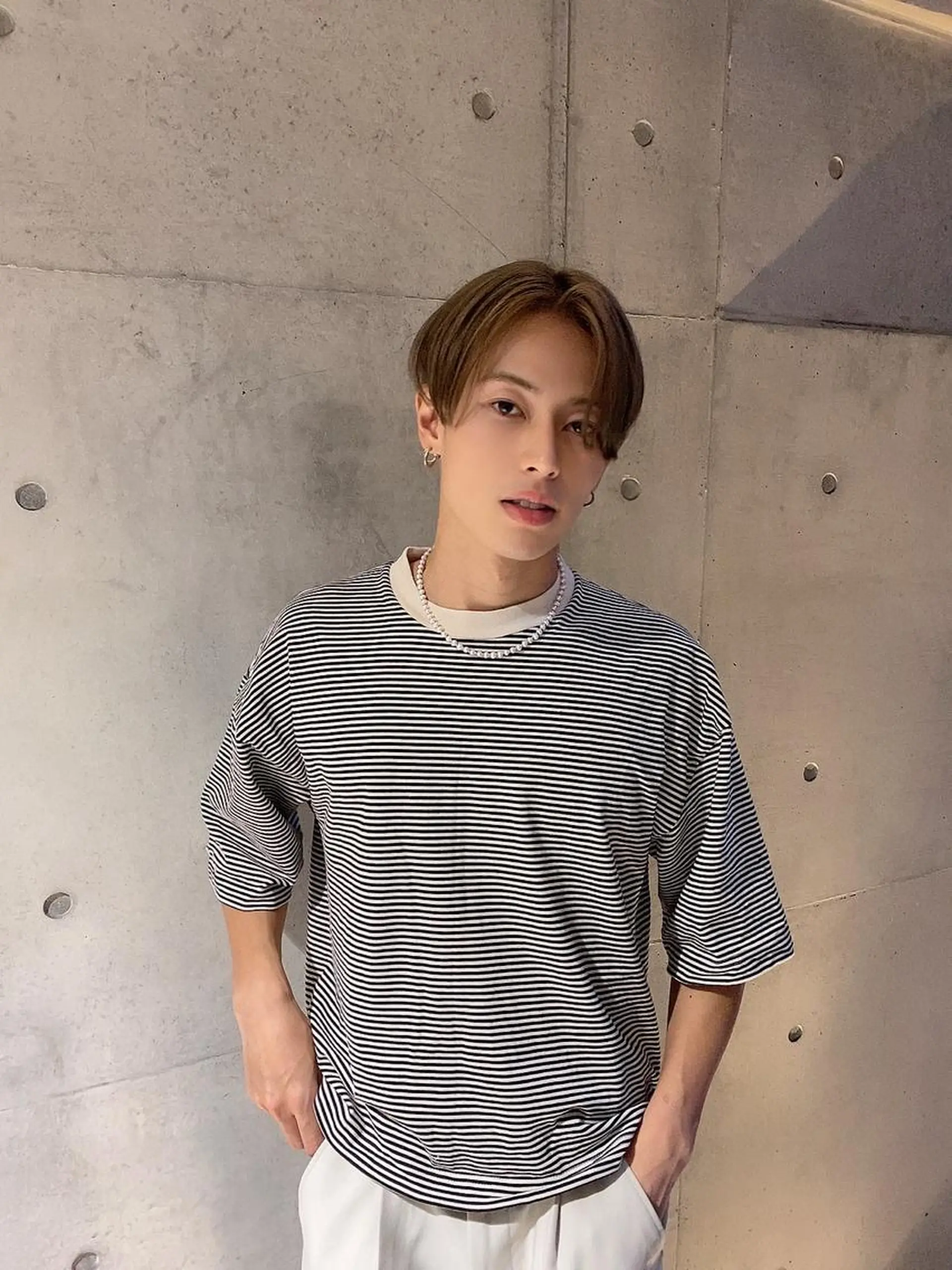 カラー メンズ ベージュカラー 外国人風カラー メンズサロンww by fifth西梅田店所属・外屋敷 航のヘアスタイル