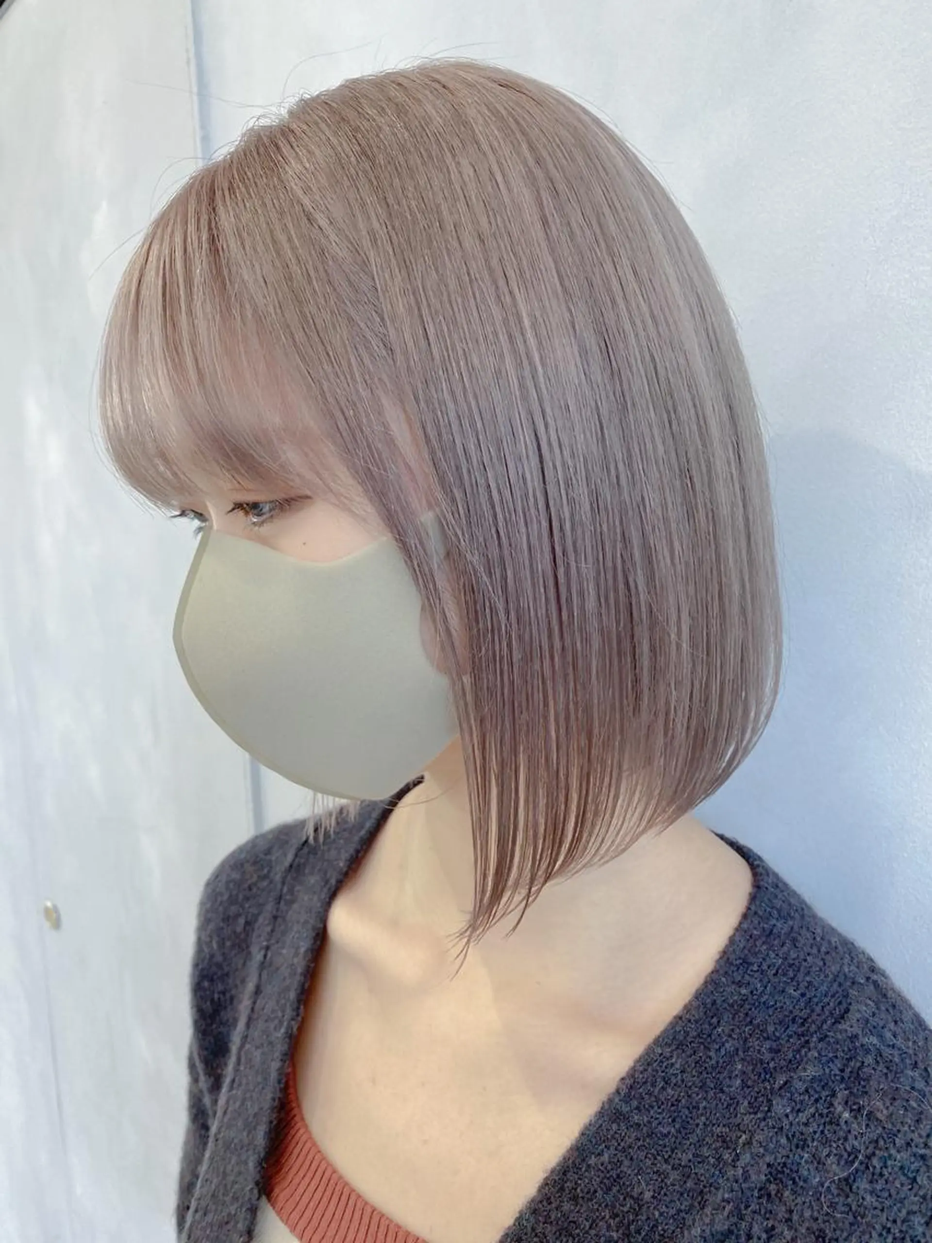 ミディアム カット ヘアカラー 🌈モテ色 村上のぶきのヘアスタイル