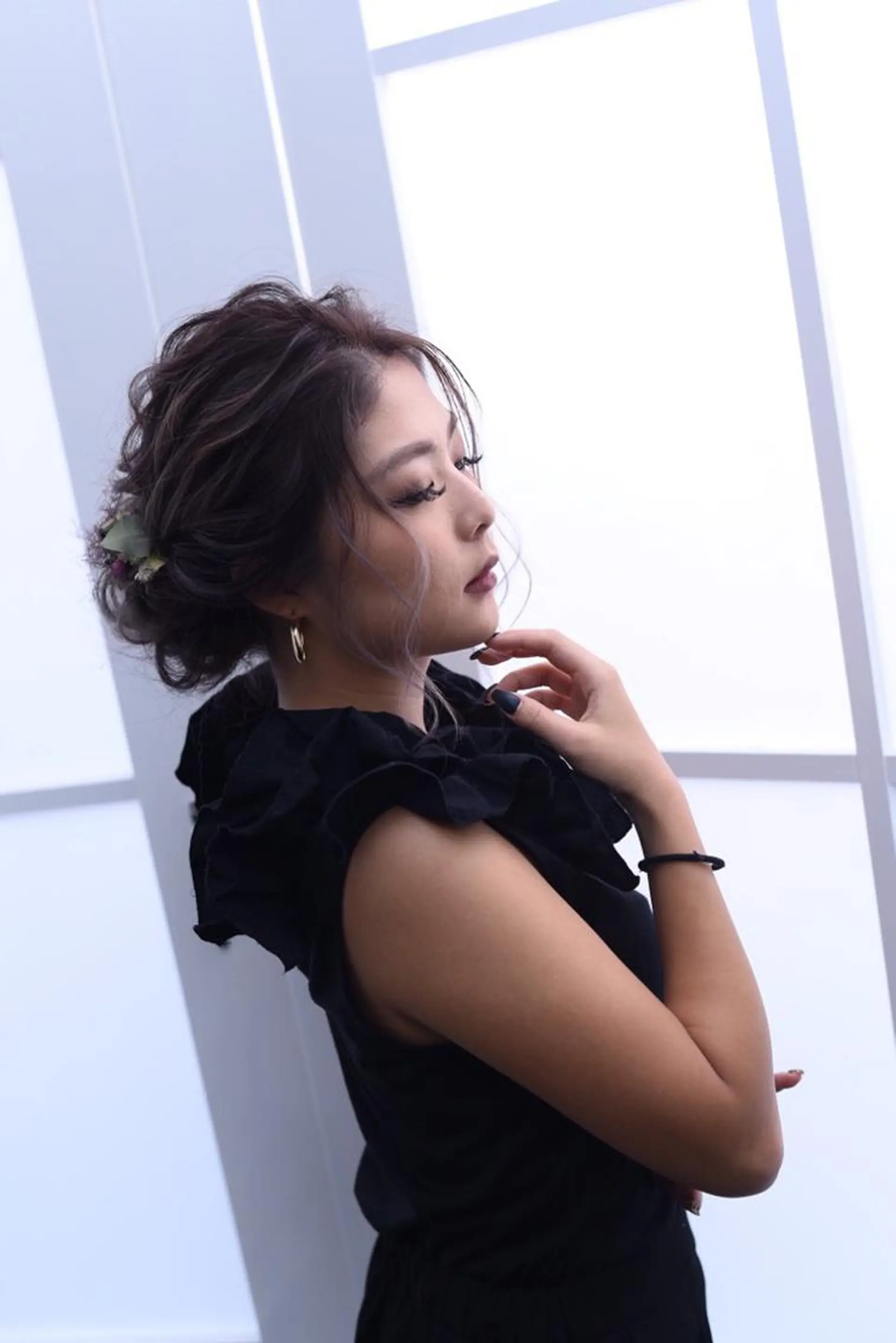 ヘアアレンジ ヘアセット lien natsukiのヘアスタイル