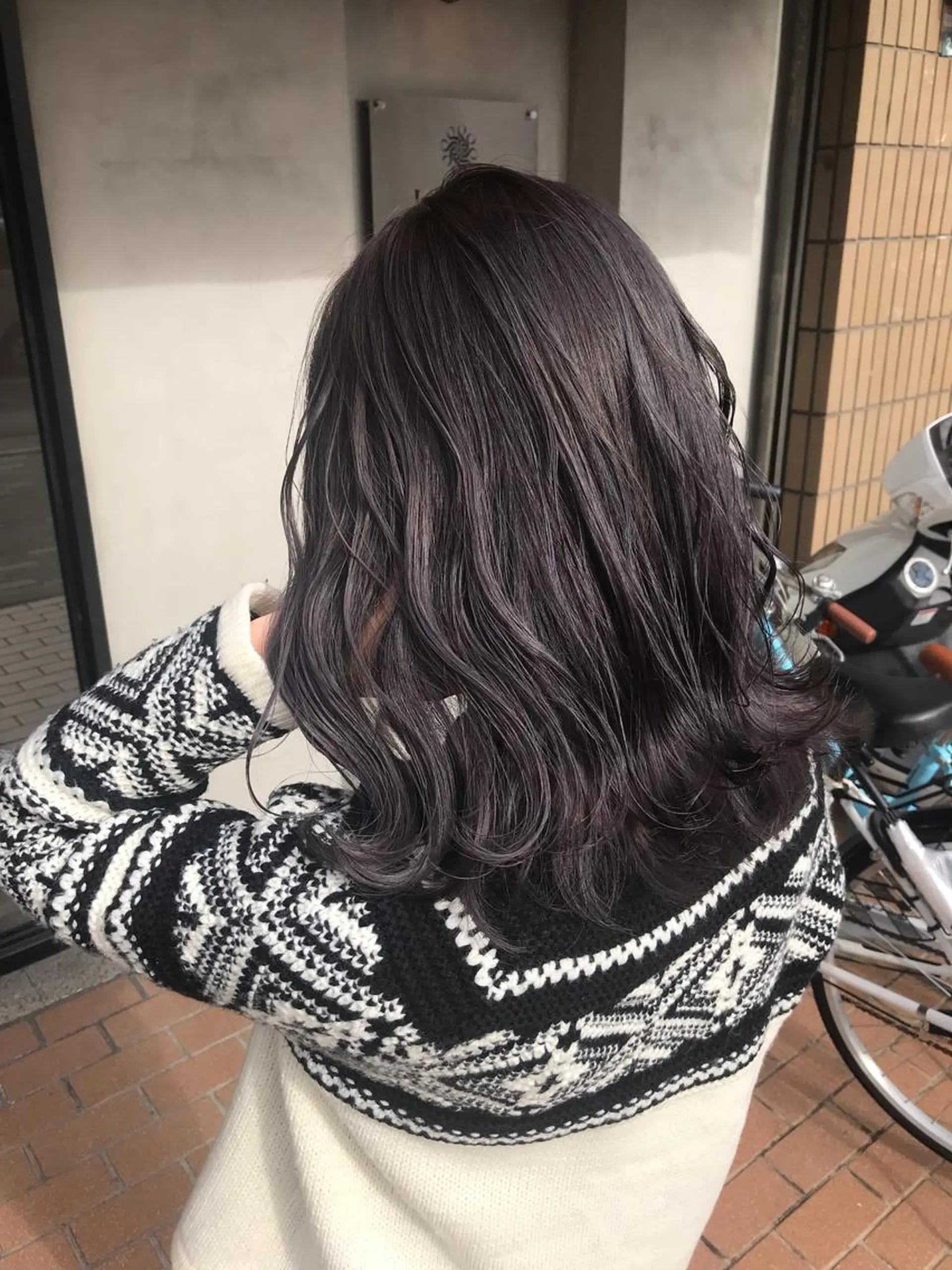 ミディアム カラー ヘアアレンジ ヘアカラー トリートメント ANBEL所属・ANBEL代表 西尾裕樹のヘアスタイル