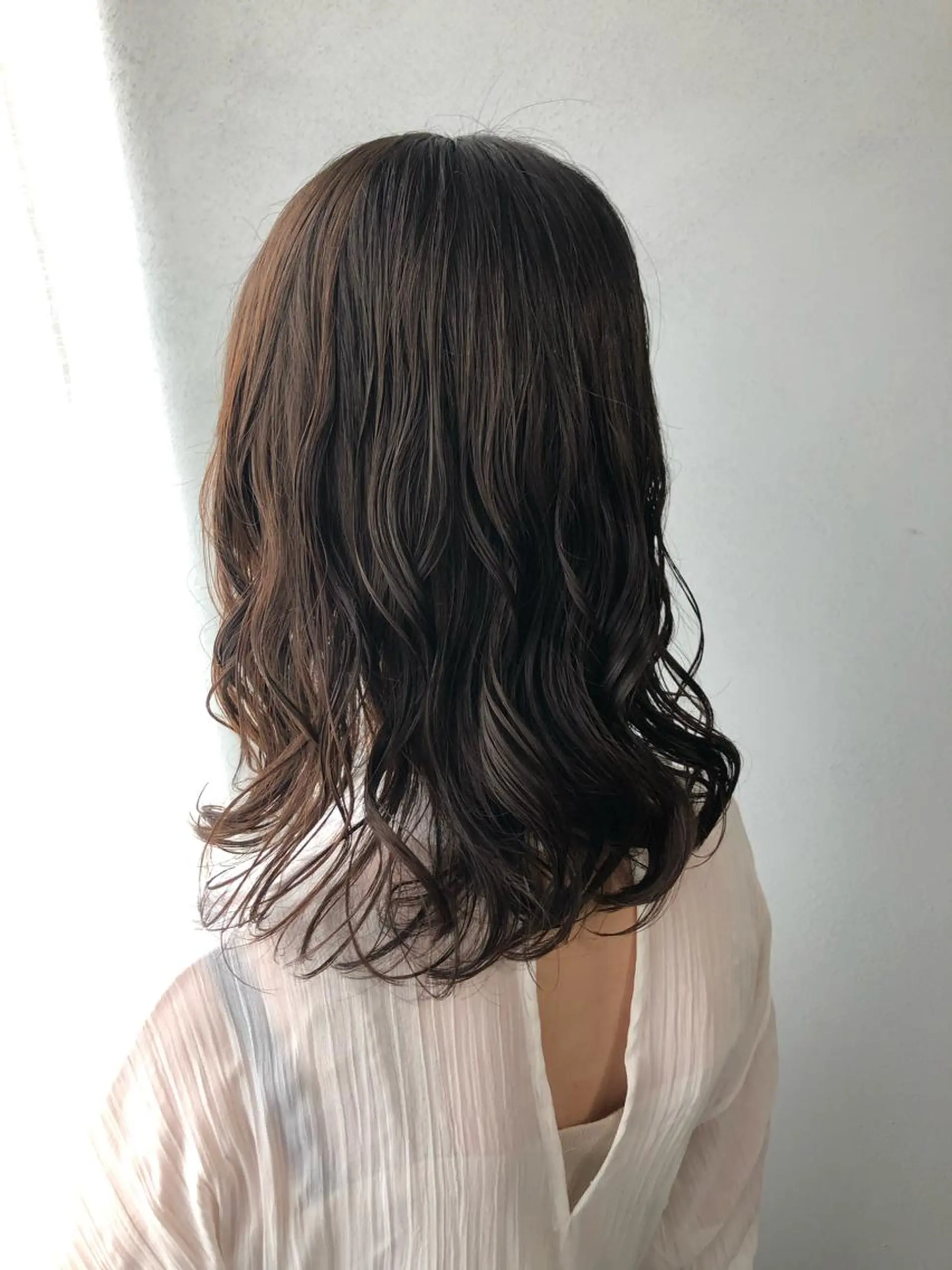 ミディアム パーマ ロングパーマ木村 ボブパーマのヘアスタイル