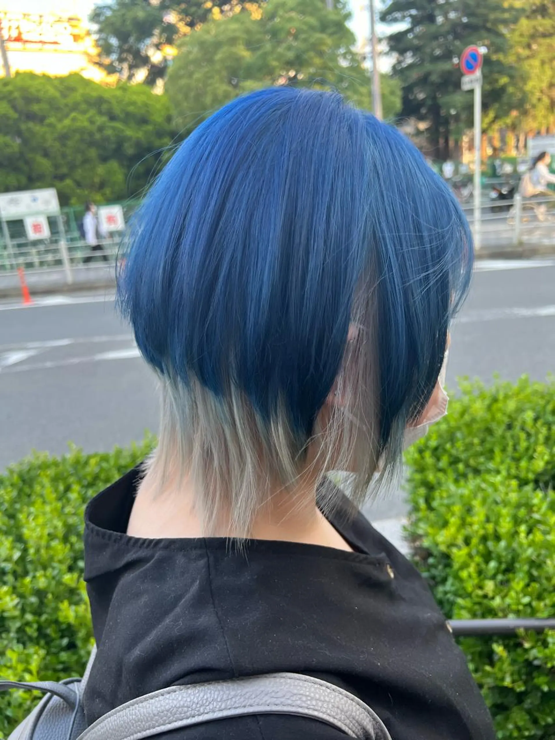ショート カラー mimiiy梅田 中崎町ハイトーンのヘアスタイル