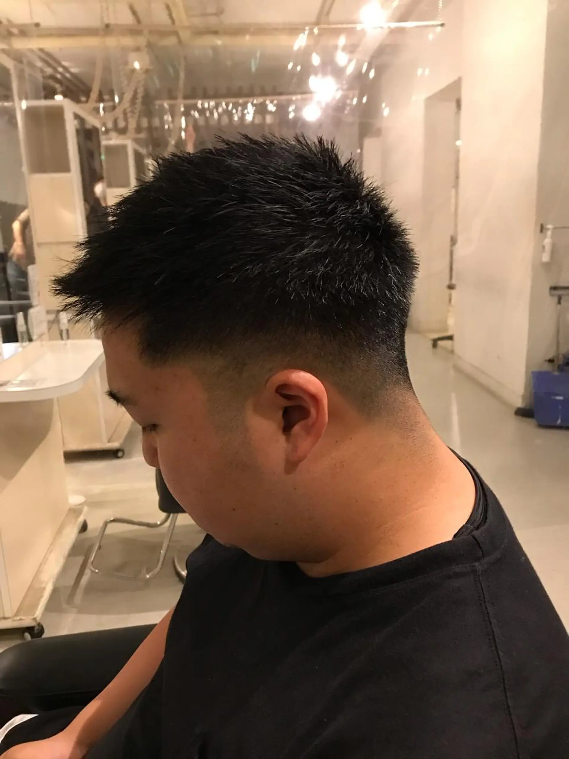 メンズ フェードカット hair make addict (ヘアーメイク アディクト)所属・addict⭐️ 江川　颯也💎のヘアスタイル
