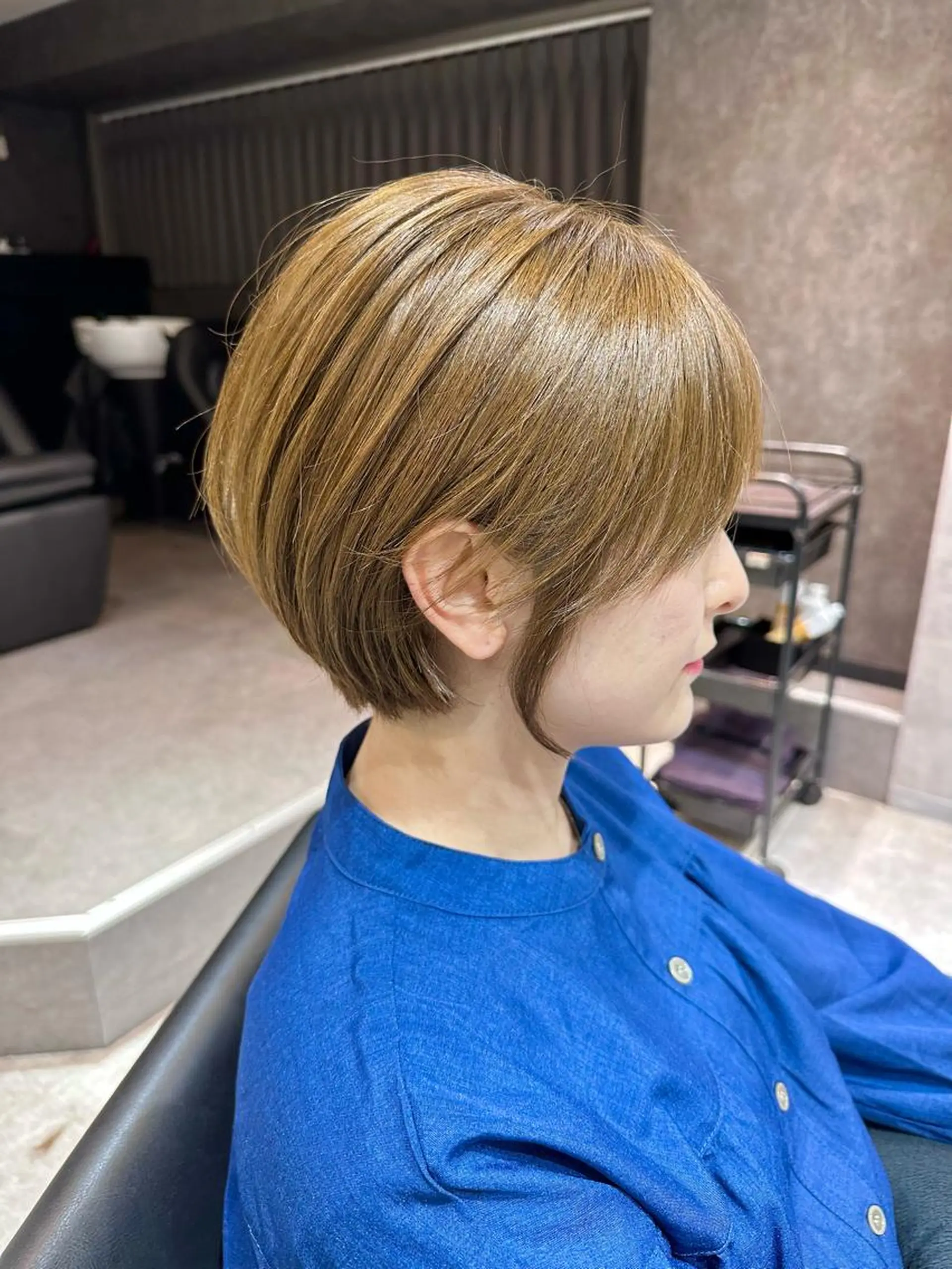 ショート カラー 女性が憧れる ショート/角田愛和のヘアスタイル