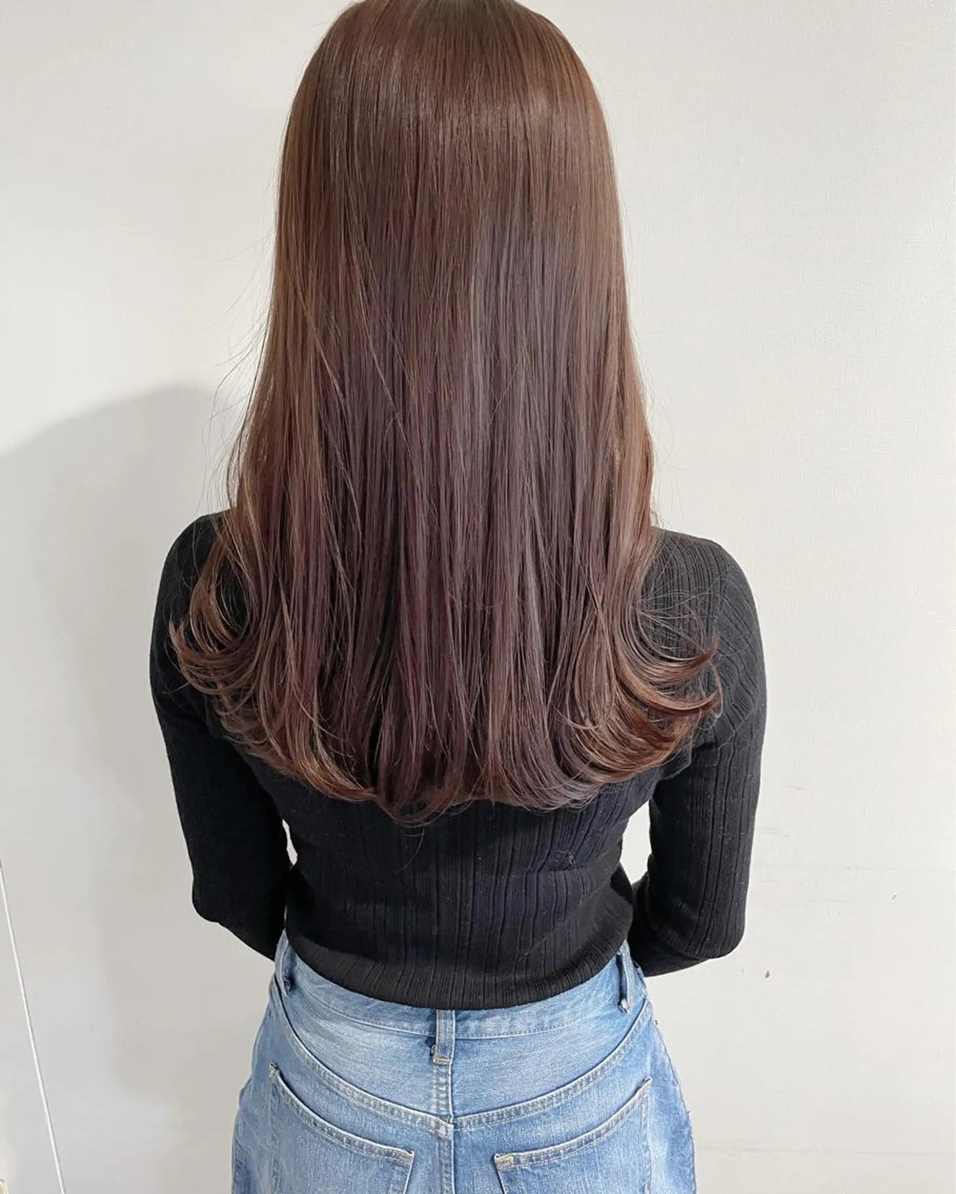 セミロング カラー ヘアアレンジ ヘアカラー 徳永 実沙のヘアスタイル