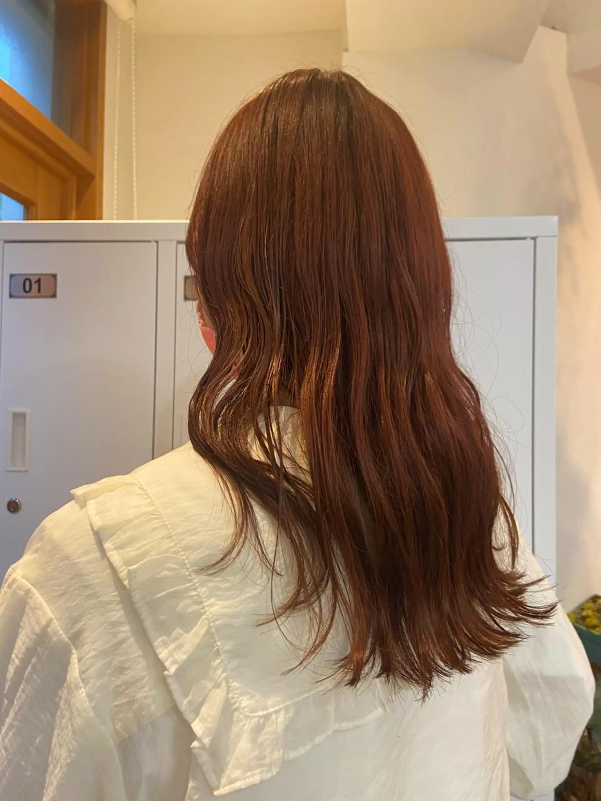 ロング ヘアカラー トリートメント なかむら ゆきのヘアスタイル