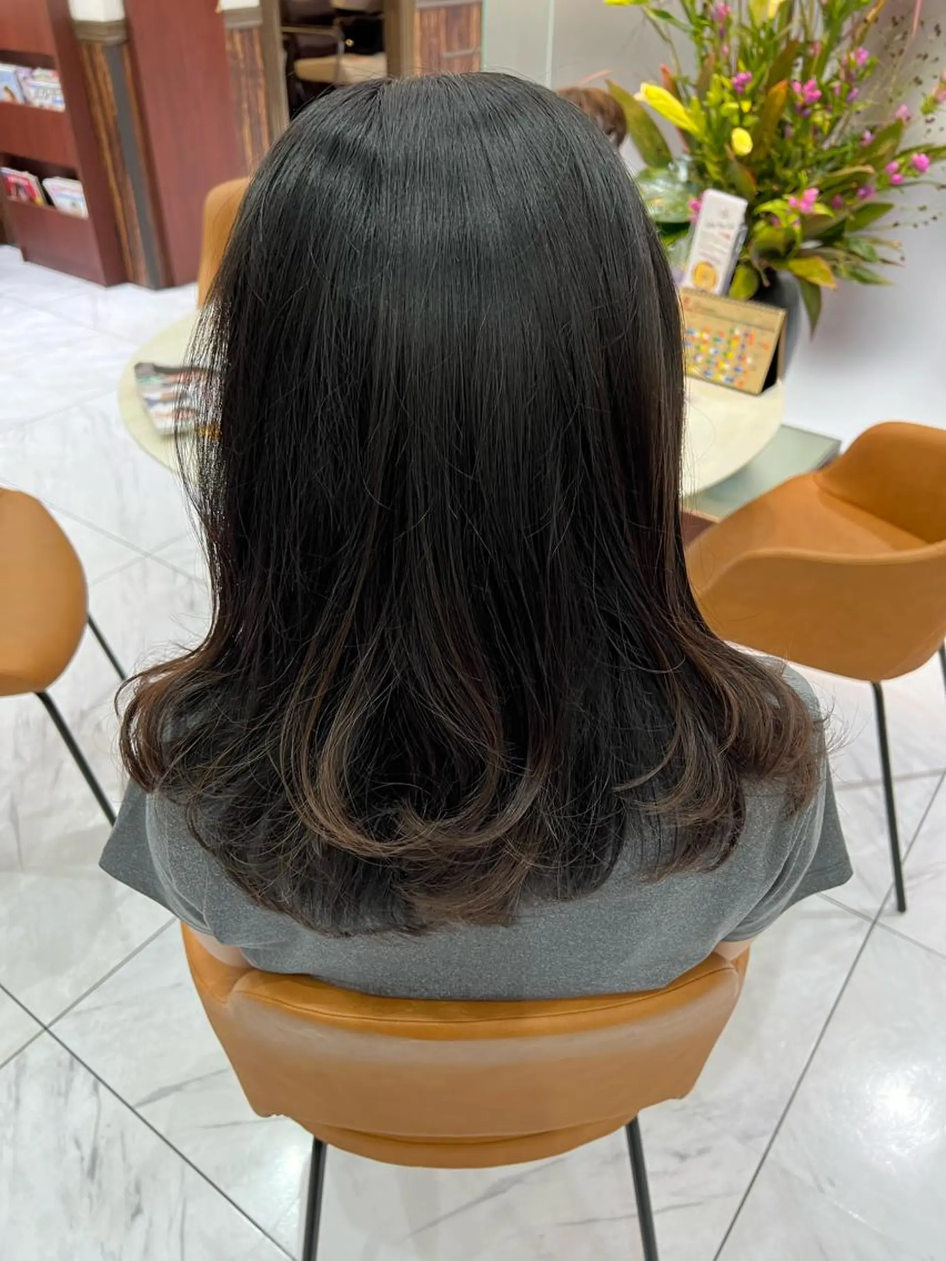 ロング あんどう ゆうかのヘアスタイル