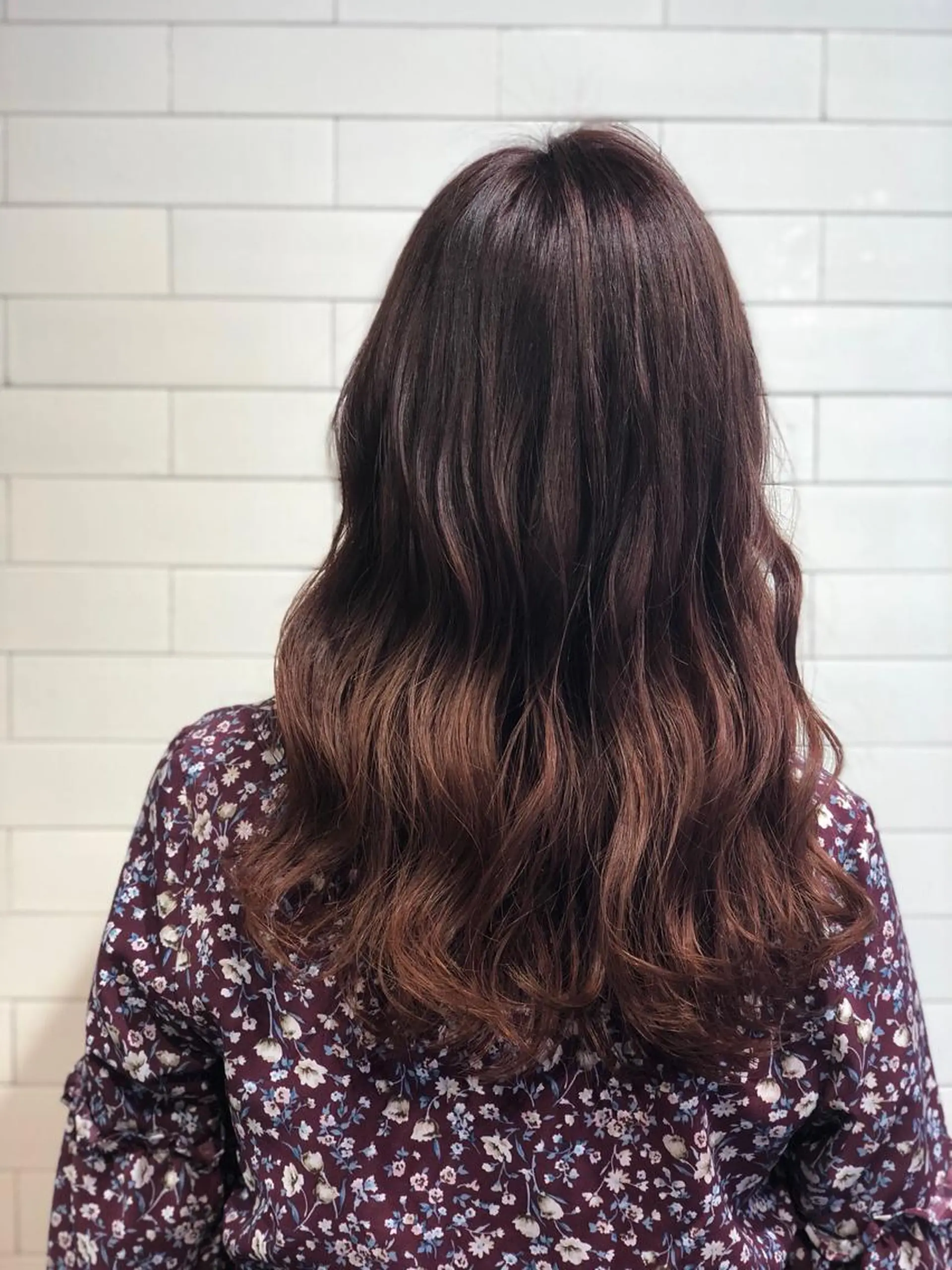 ロング カット ヘアカラー トリートメント 🤍髪質改善➕透明感 カラー🤍川上葵のヘアスタイル