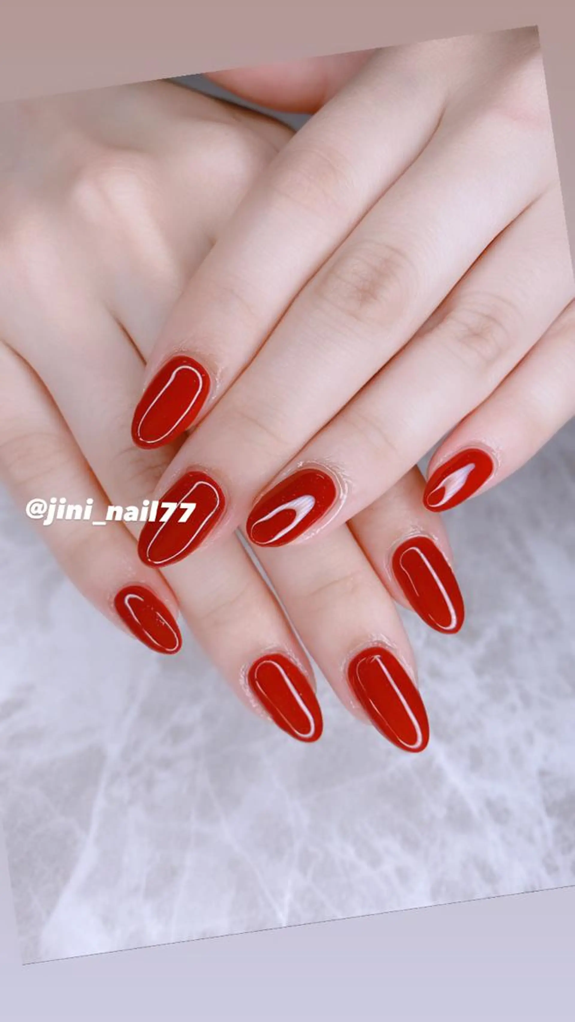 ネイル ハンドネイル JINI NAIL所属・ジニ ネイルのネイルデザイン