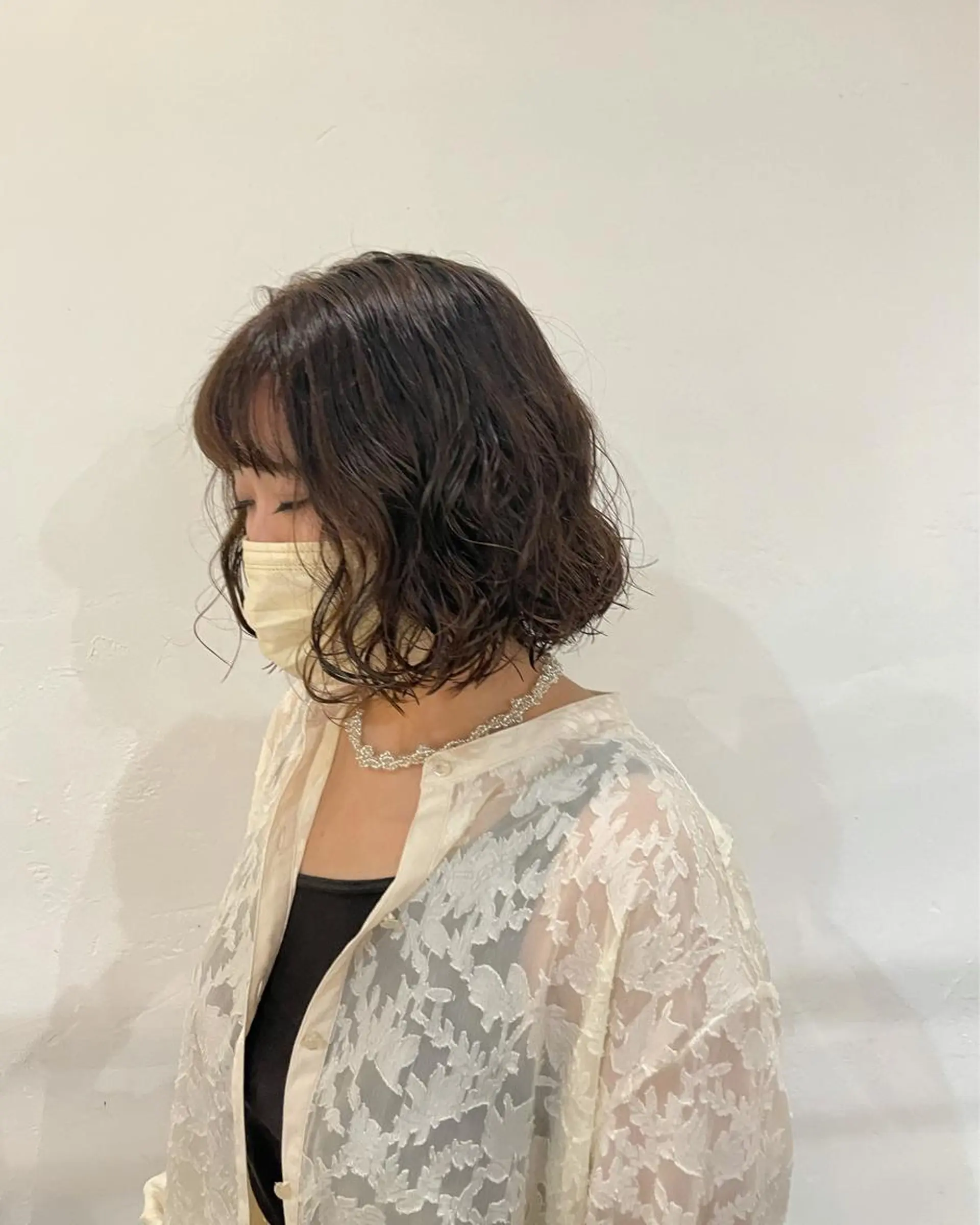 ショート パーマ sherry/R所属・sherry/R 三川町　川口真里奈のヘアスタイル