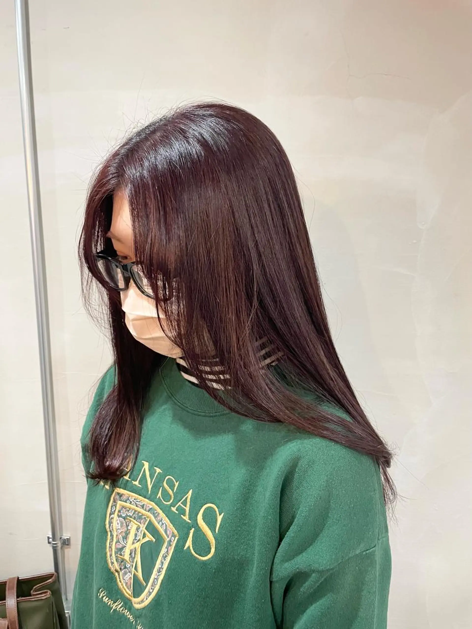 セミロング 山本 眞白のヘアスタイル