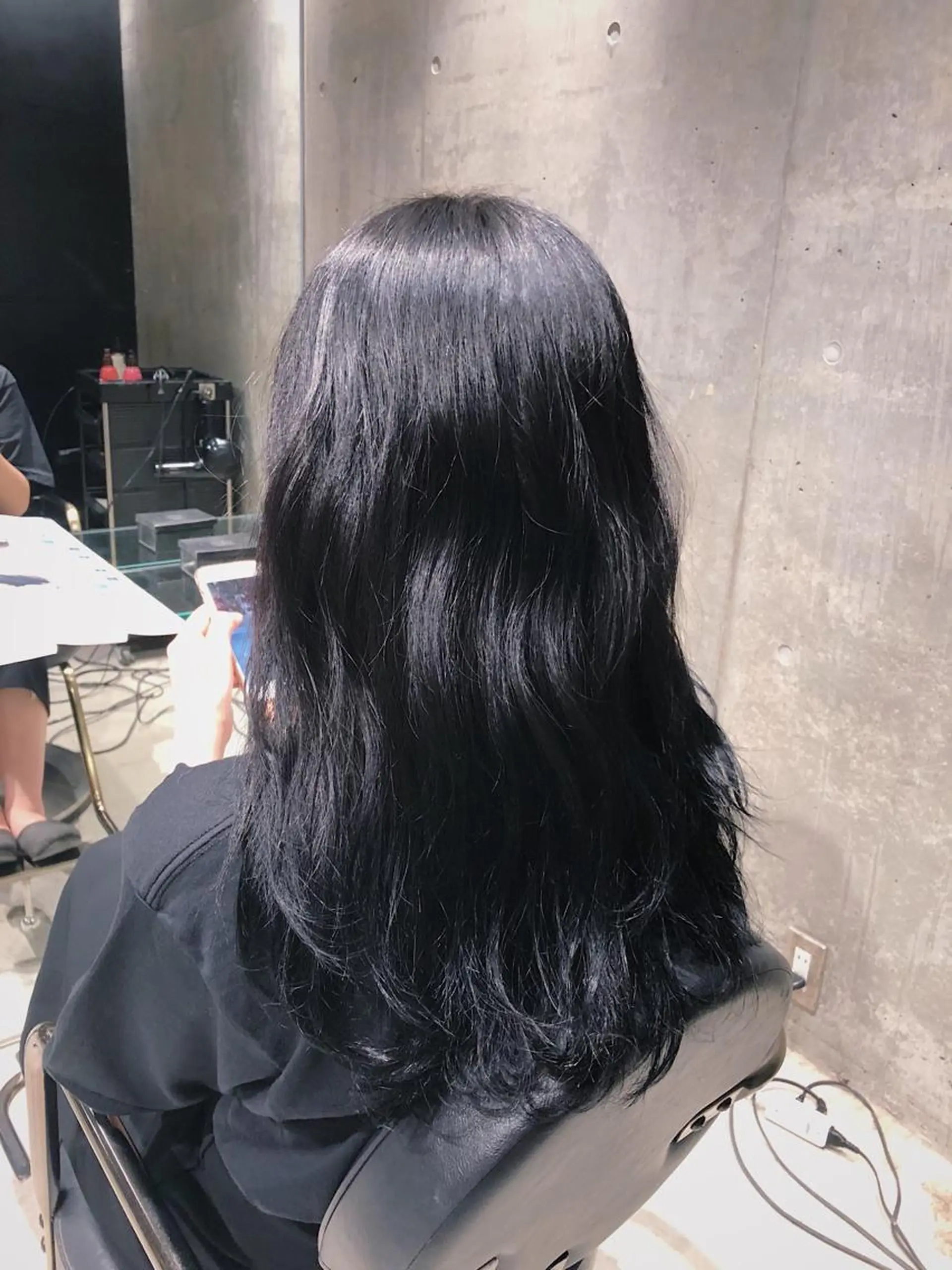 ロング カラー ヘアアレンジ ダークグレー 遠藤悠大/メンズ縮毛 /メンズカットのヘアスタイル