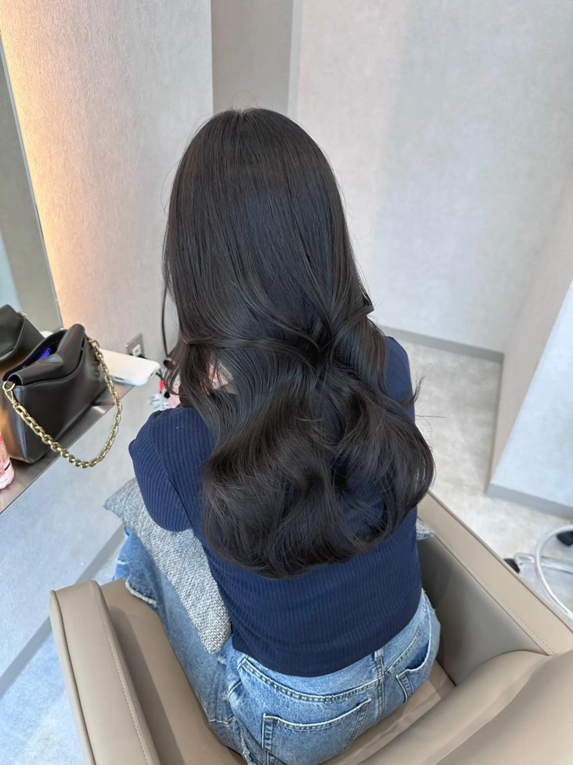 ロング カット ヘアカラー トリートメント 🤍🐰韓国ヘア/ レイヤー🤍菅原麻里のヘアスタイル