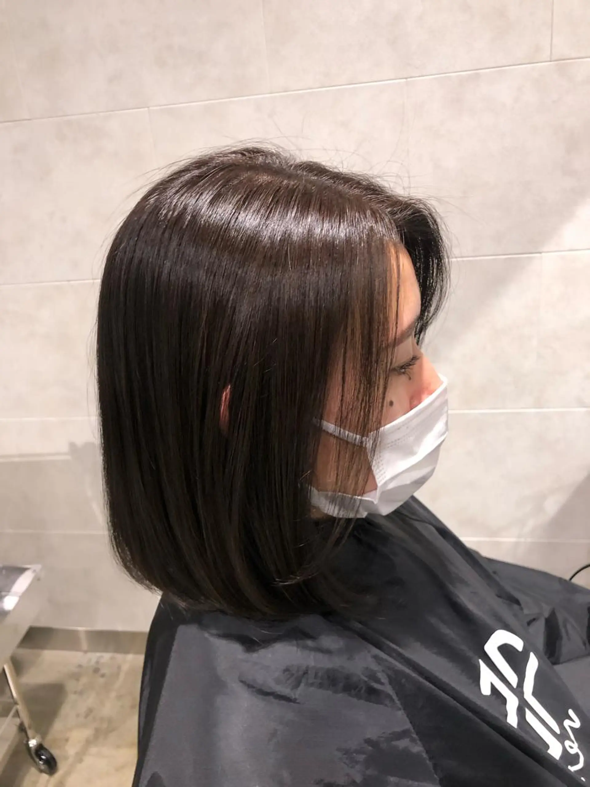 ミディアム 高橋 かのんのヘアスタイル