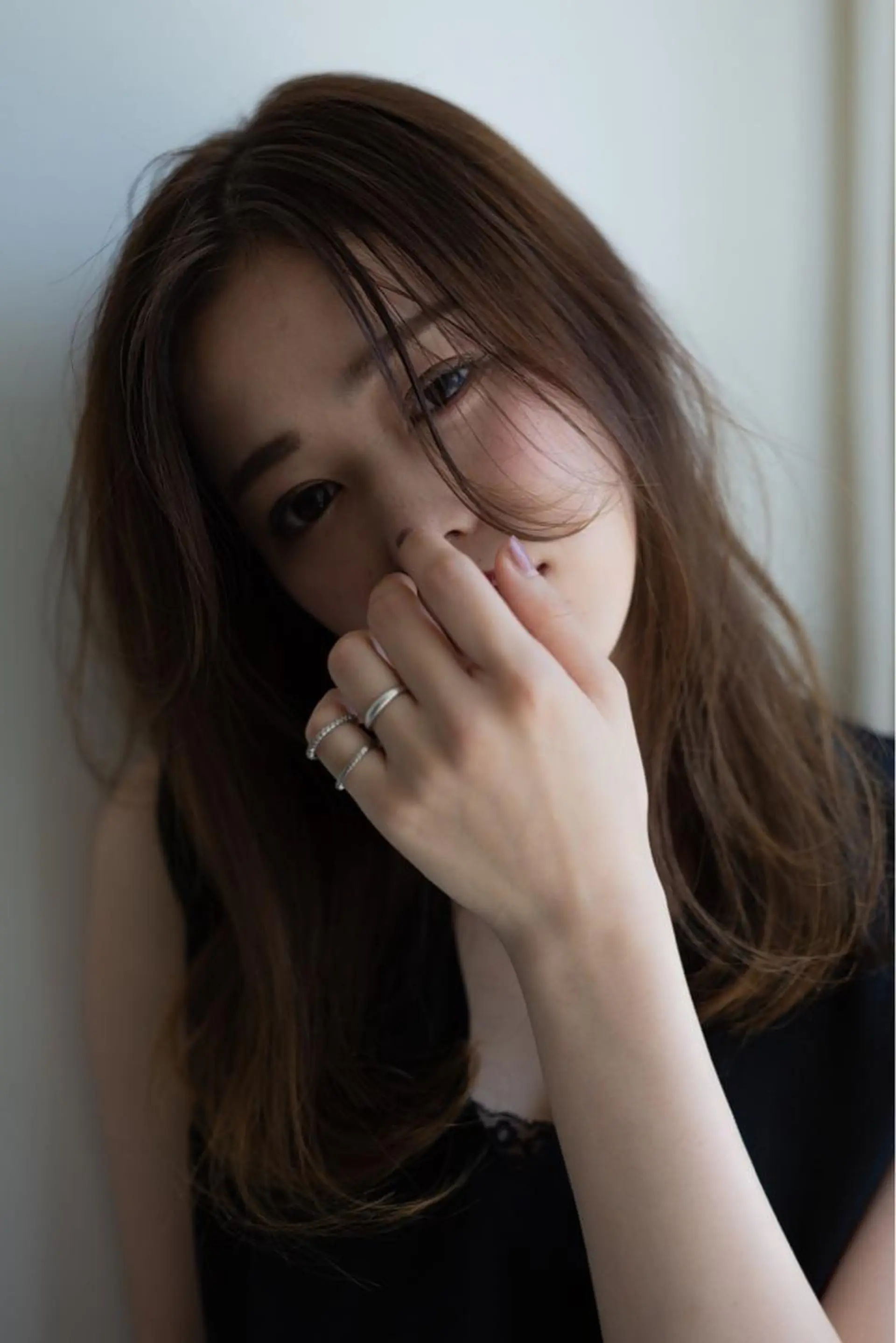 セミロング ツジガキ ユウスケのヘアスタイル