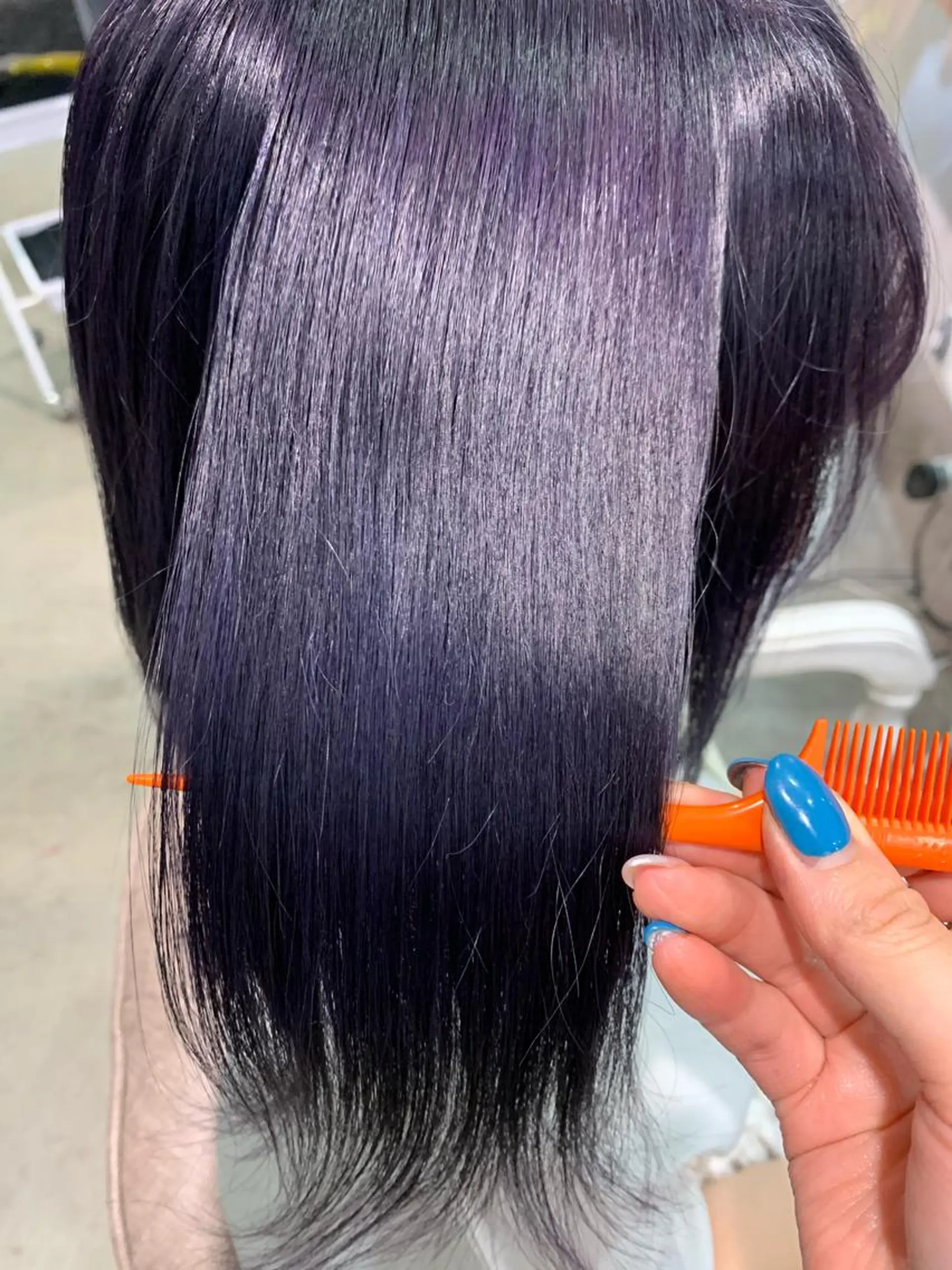 セミロング カラー ヘアアレンジ ハイライトカラー オリーブカラー ハイライト 髪質改善 小顔カット 指名支持率NO.1 スタイリストのヘアスタイル