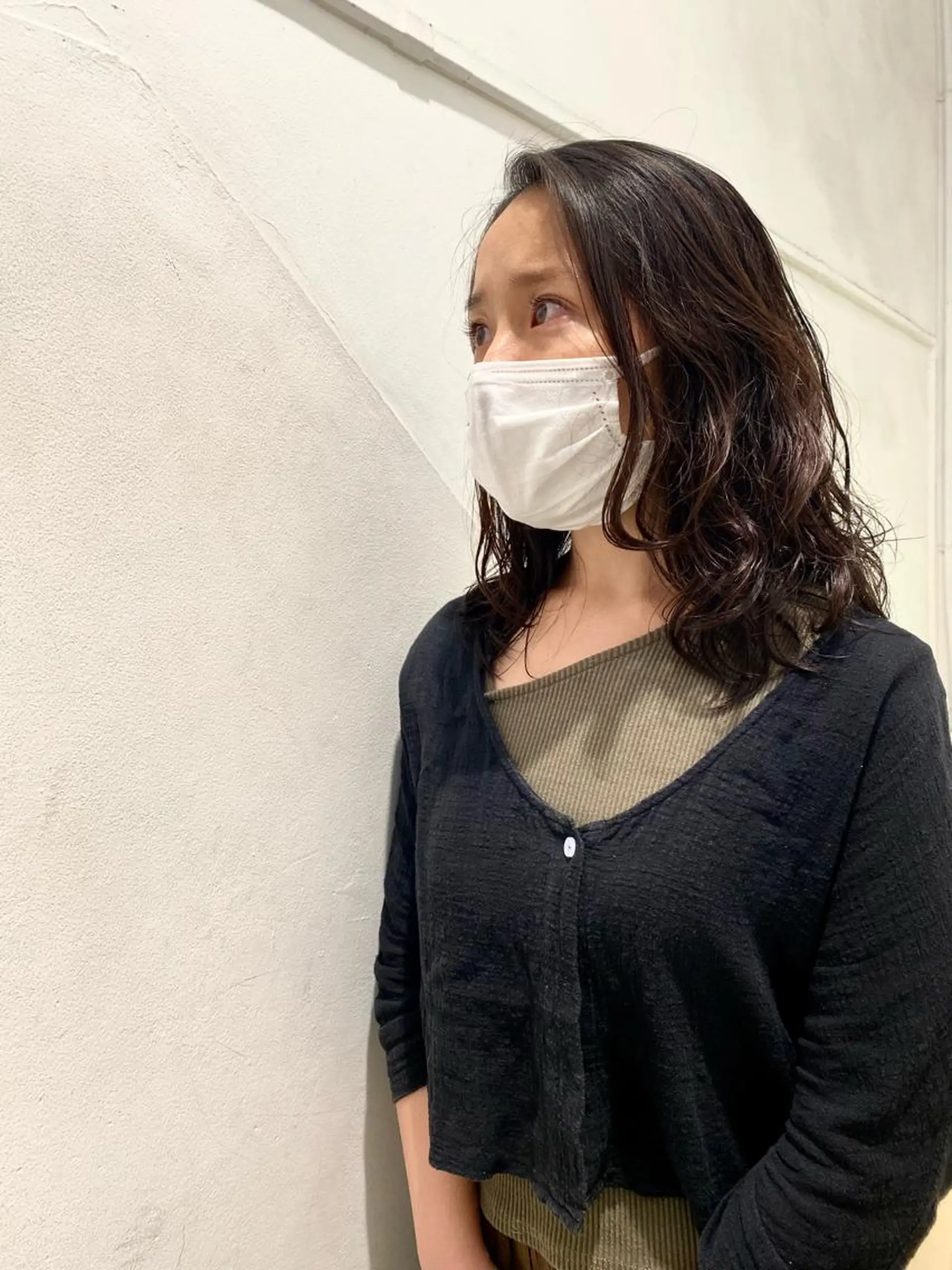 ロング パーマ ✨くびれスタイル✨️ 戸嶋穂乃香のヘアスタイル