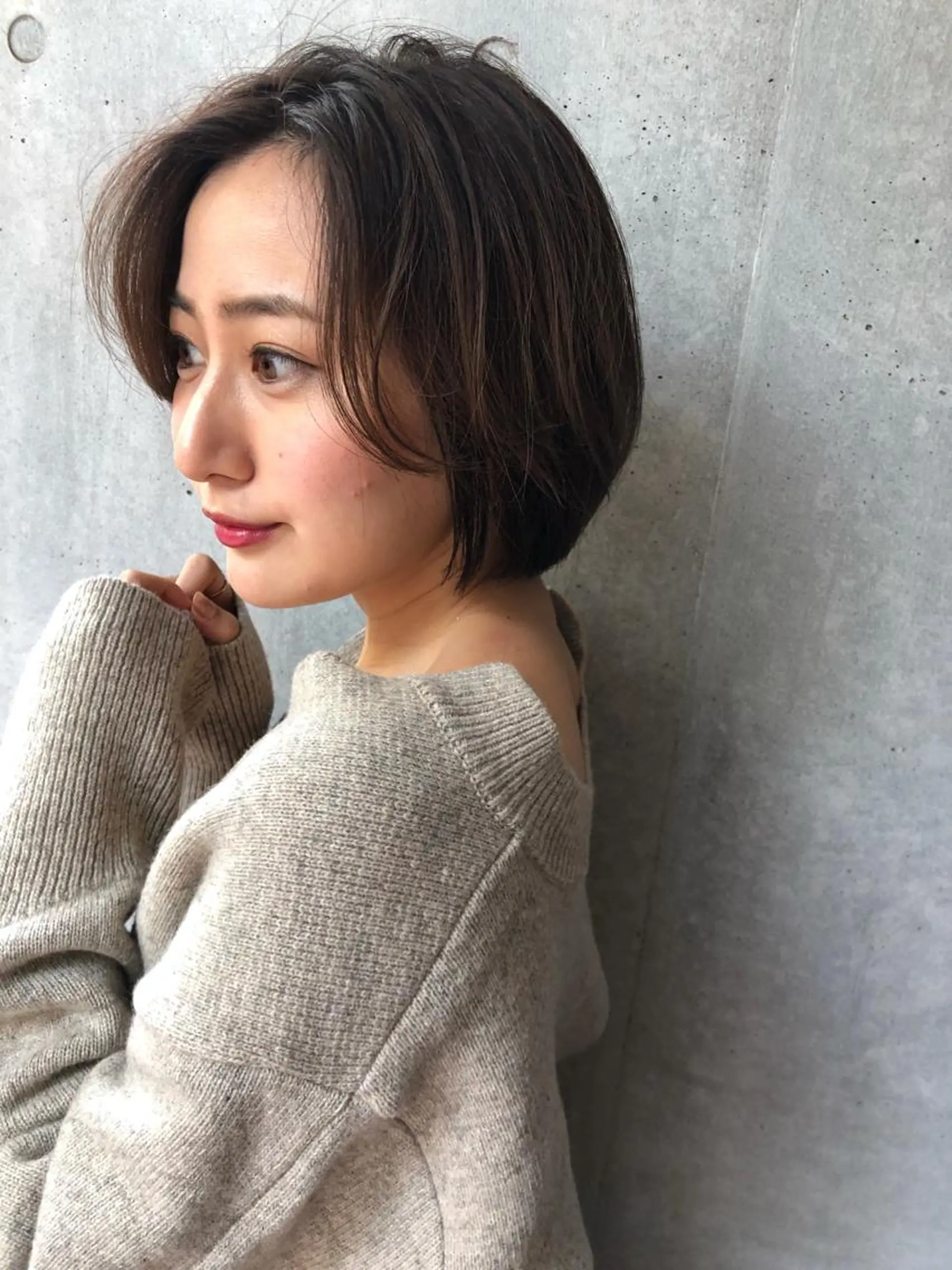 ミディアム カラー HEADS  ex所属・HEADS ex市川 ママ美容師ARISAのヘアスタイル