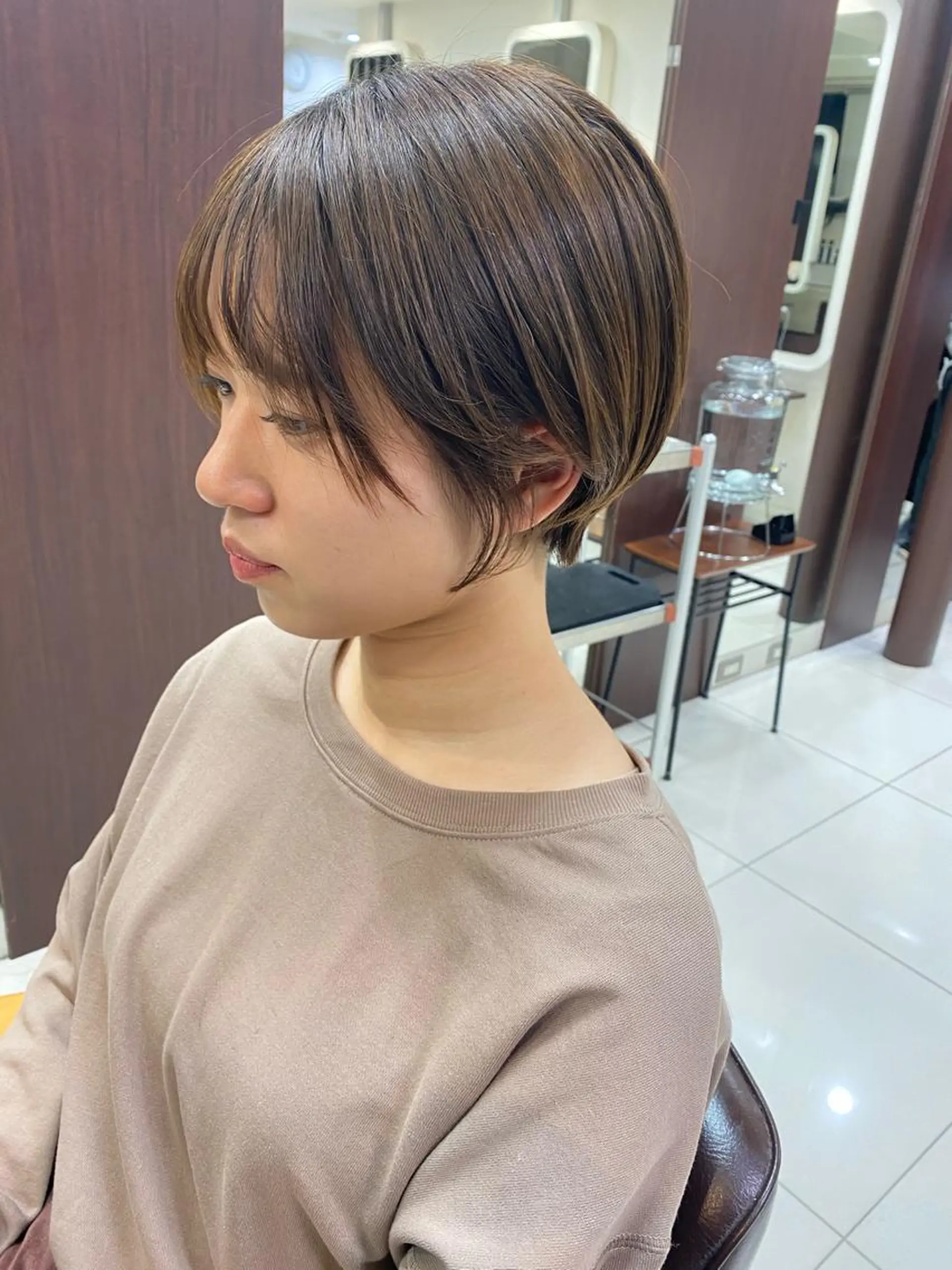 ショート カラー 2025/5/8開始 オーナー渡辺岳のヘアスタイル
