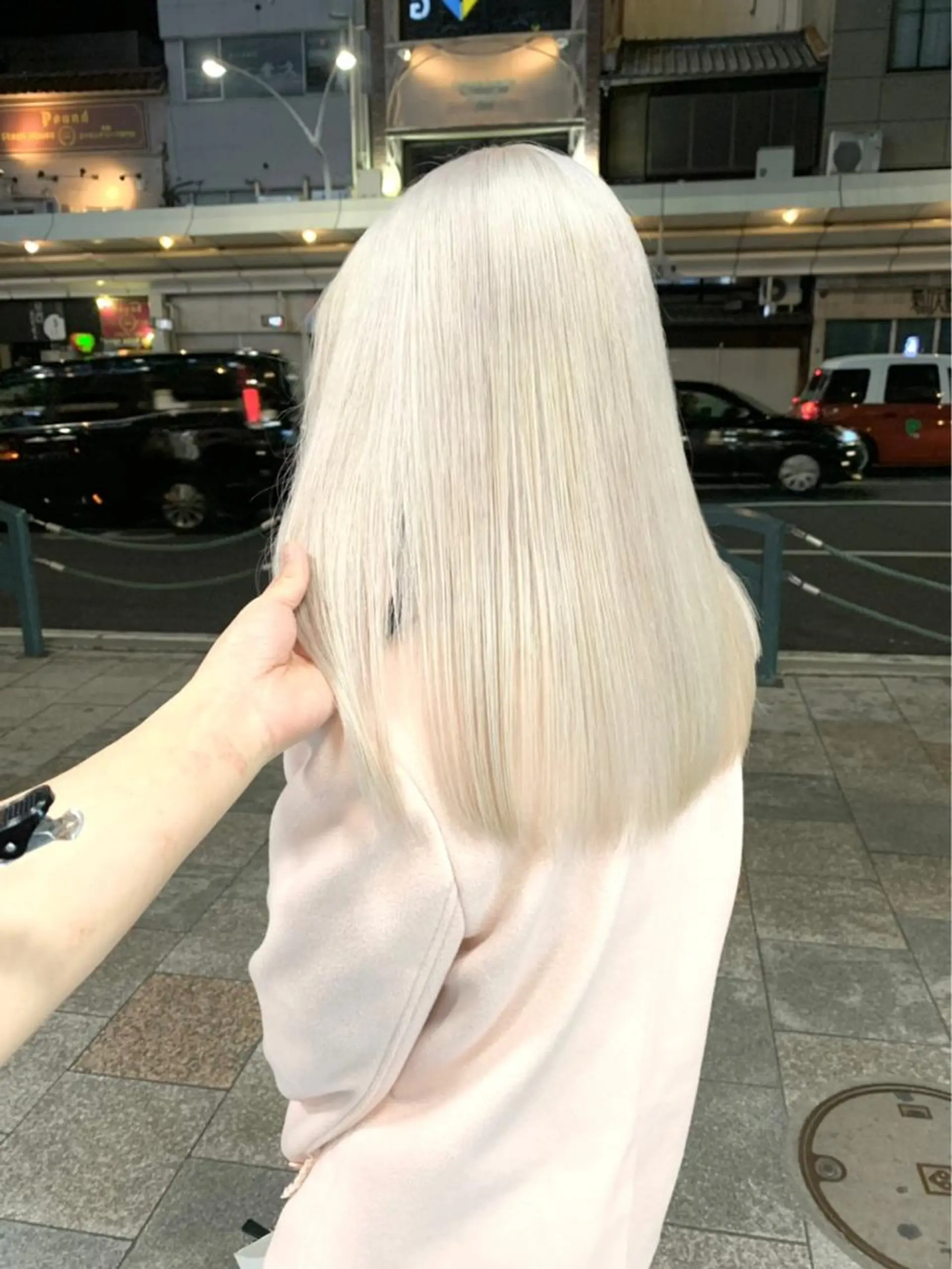 ロング ヘアカラー トリートメント Selene 難波店 店長SHINTANIのヘアスタイル