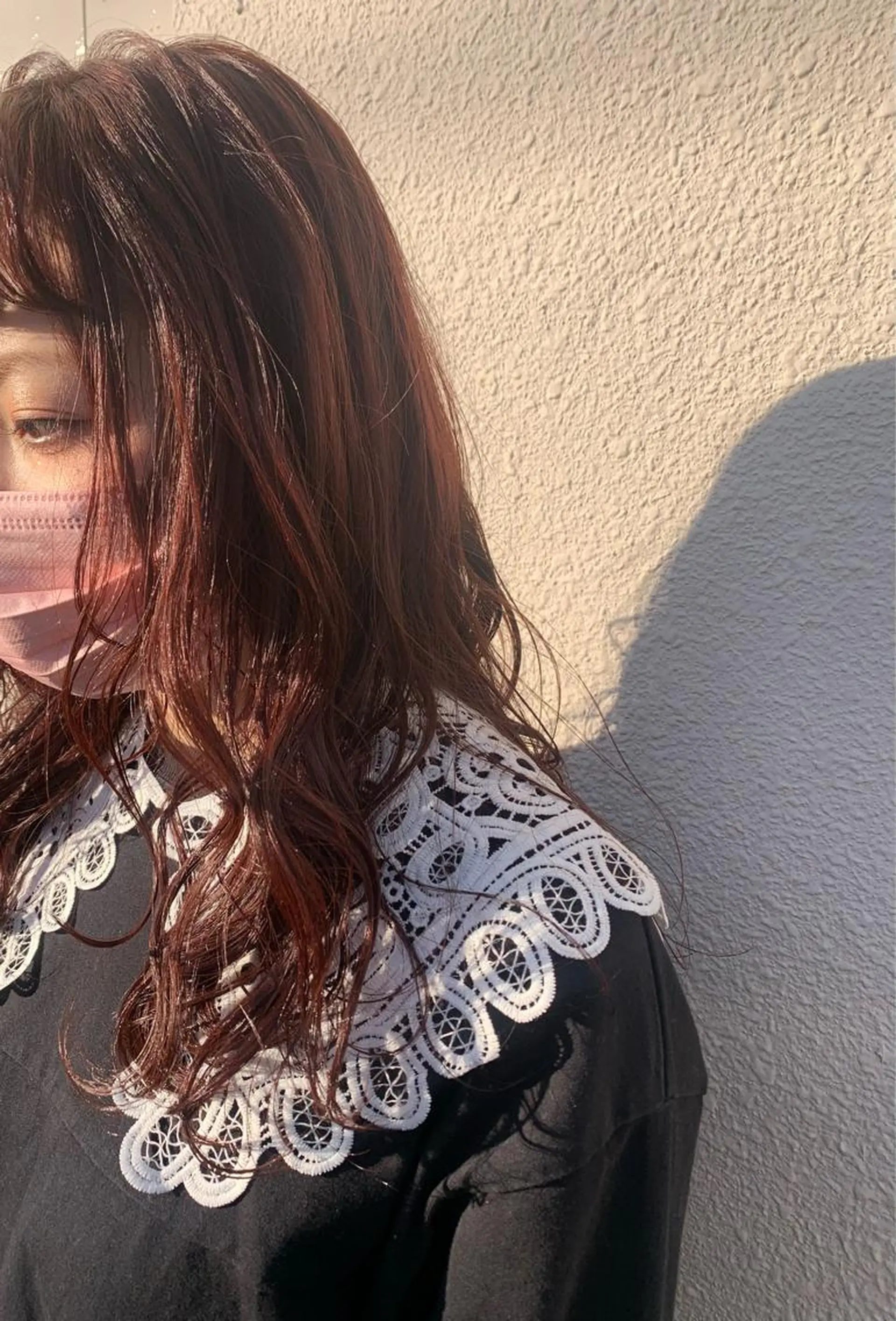 ロング カラー ヘアアレンジ 齋藤 志穂のヘアスタイル
