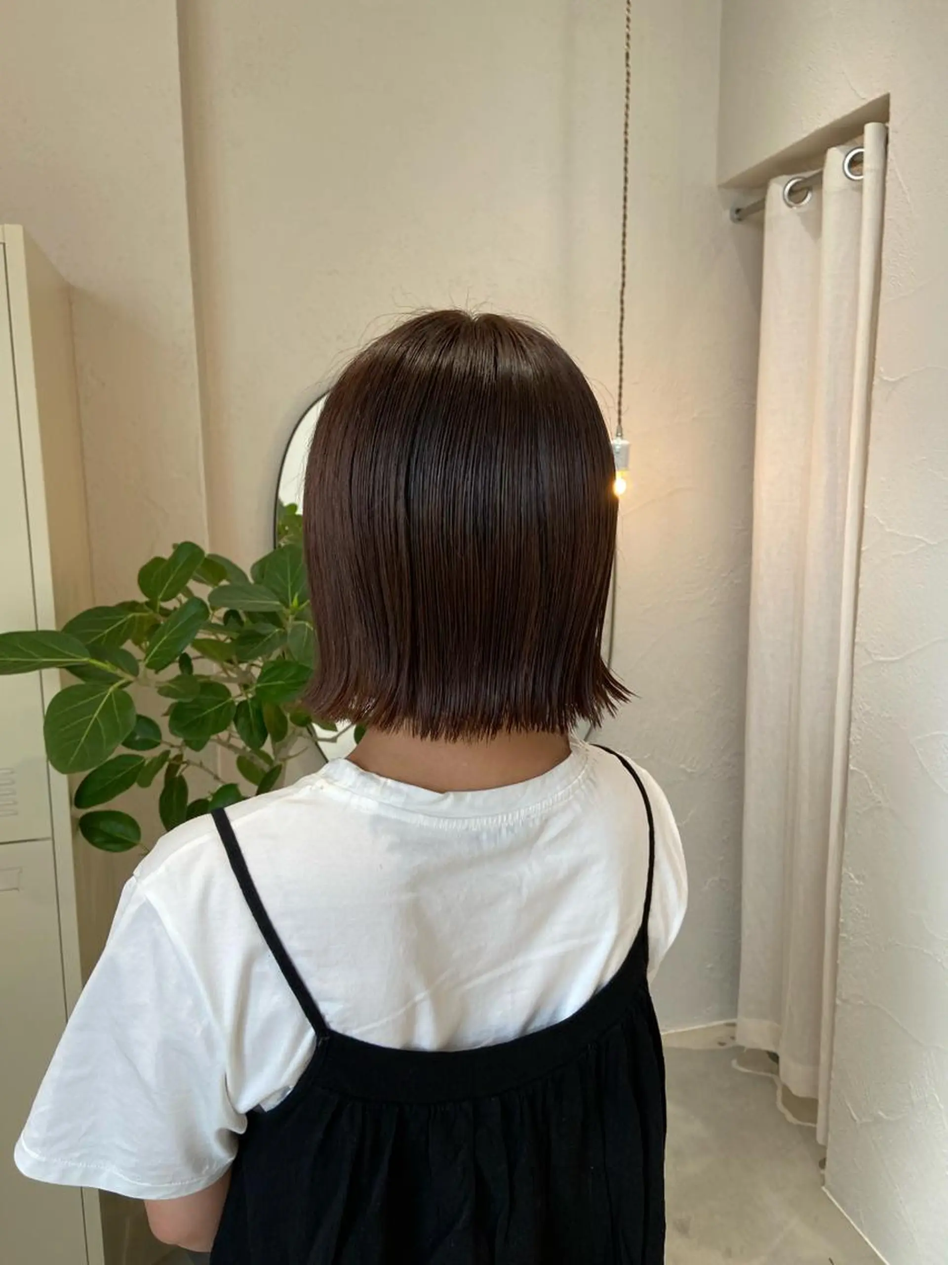ショート カラー ブラウンカラー 石川 瑠琉のヘアスタイル