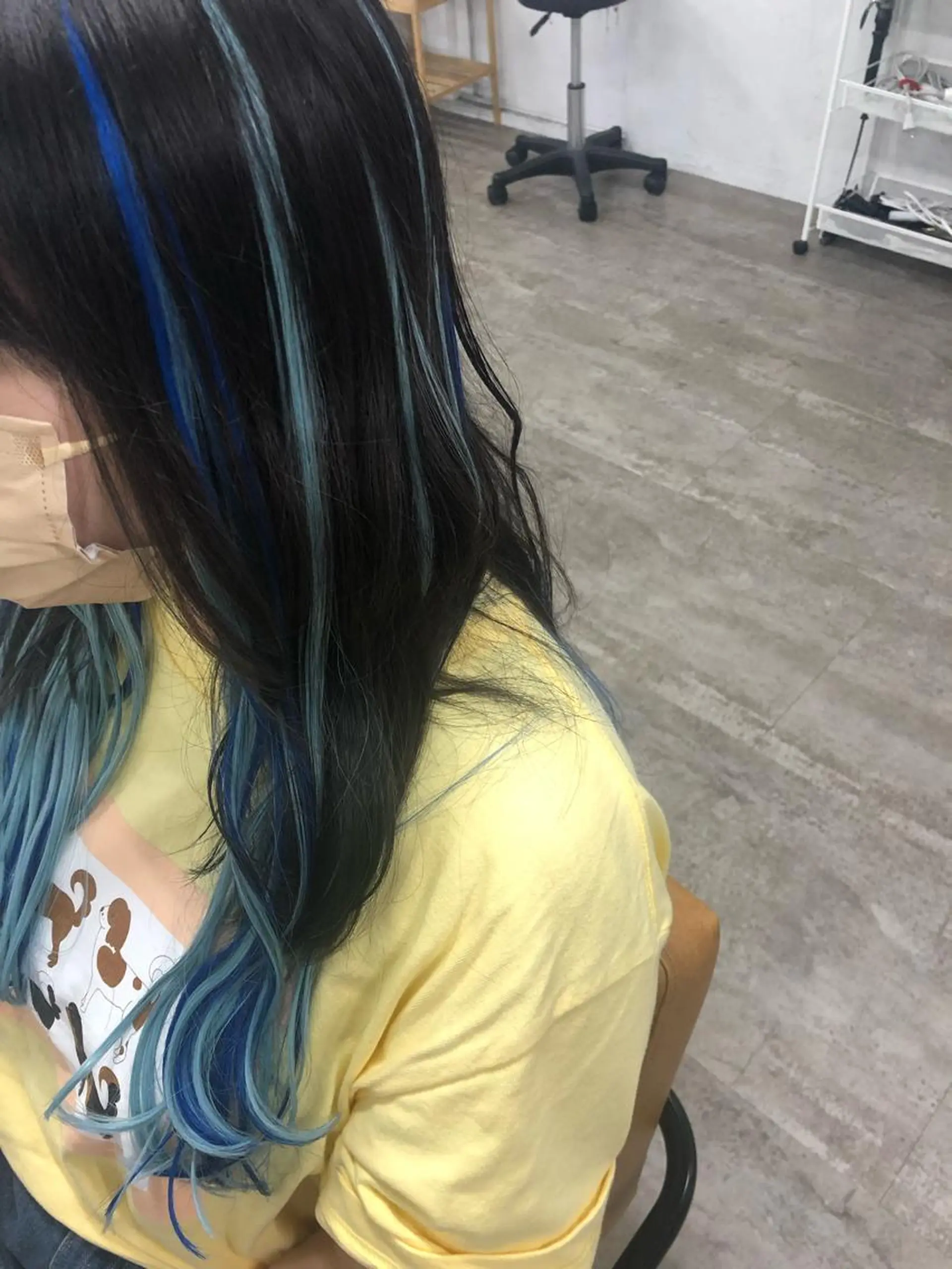 ロング エクステ 🦋エクステインナー カラーYūka🦋のヘアスタイル