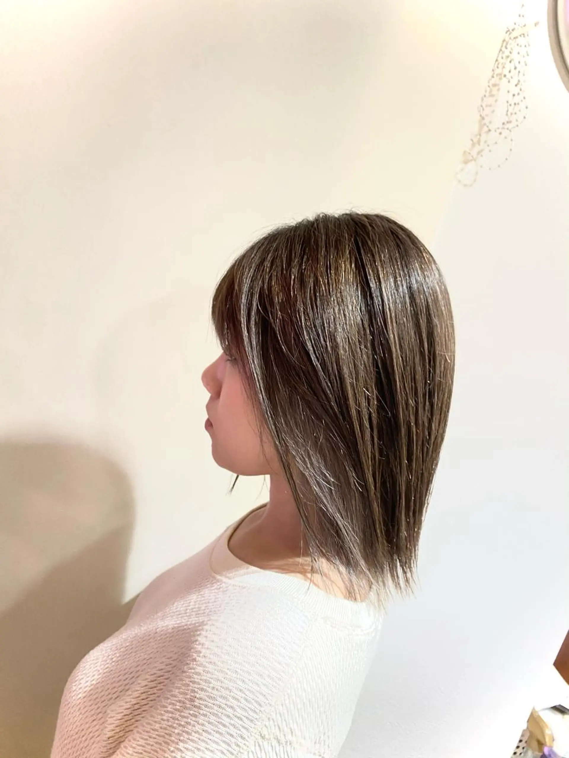 ミディアム カラー ダブルカラー イルミナカラー インナーカラー カット ヘアカラー トリートメント Kazu .Kのヘアスタイル