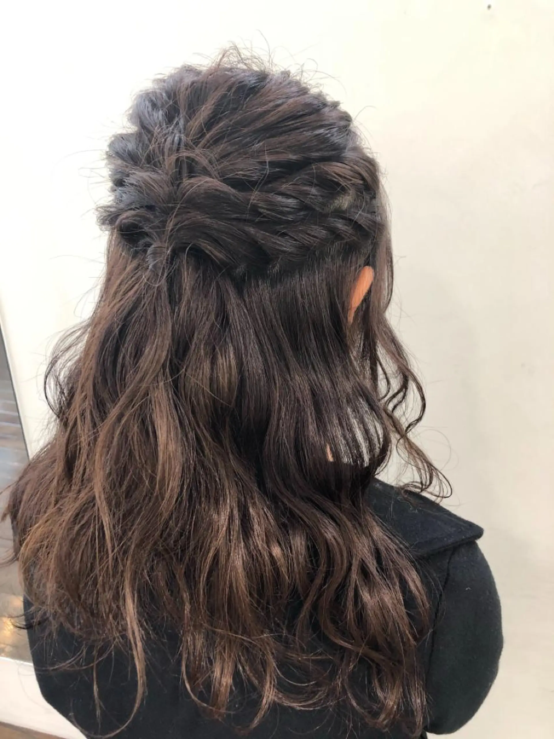 ヘアアレンジ ヘアセット GO TODAY シェアサロン 銀座Arc店所属・デジタルパーマ🫧 韓国風ヘア🫧サクラのヘアスタイル