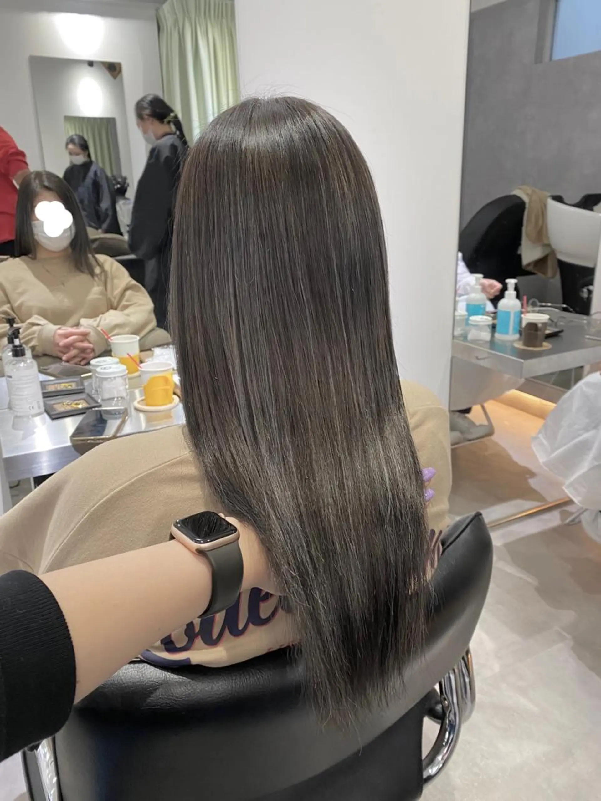 ロング カラー ハイライトカラー ハイライト ヘアカラー トリートメント ブリーチ指名 NO1🌈SAKIのヘアスタイル