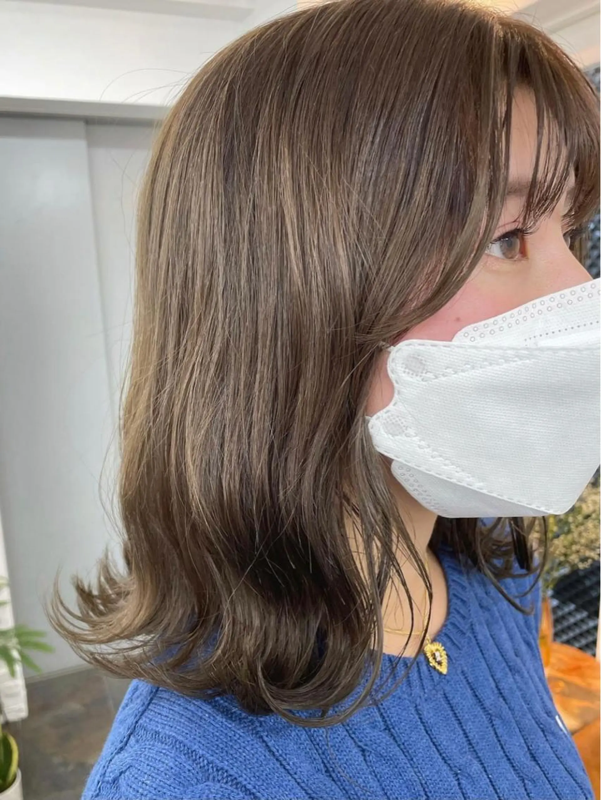 ミディアム ヘアカラー トリートメント 🌼たけや みのり🌿のヘアスタイル