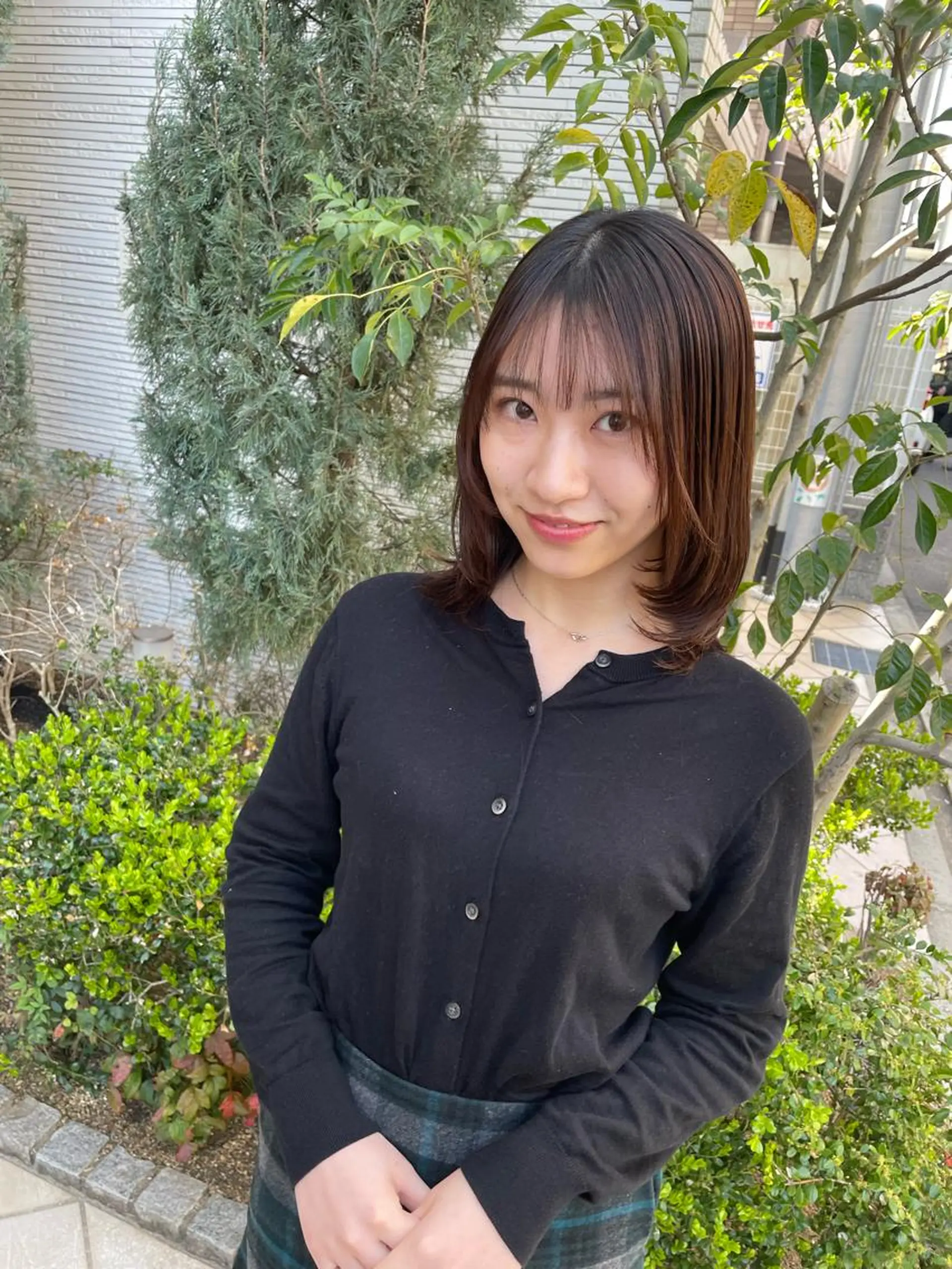 セミロング 亀川蓮 Agu hairのヘアスタイル