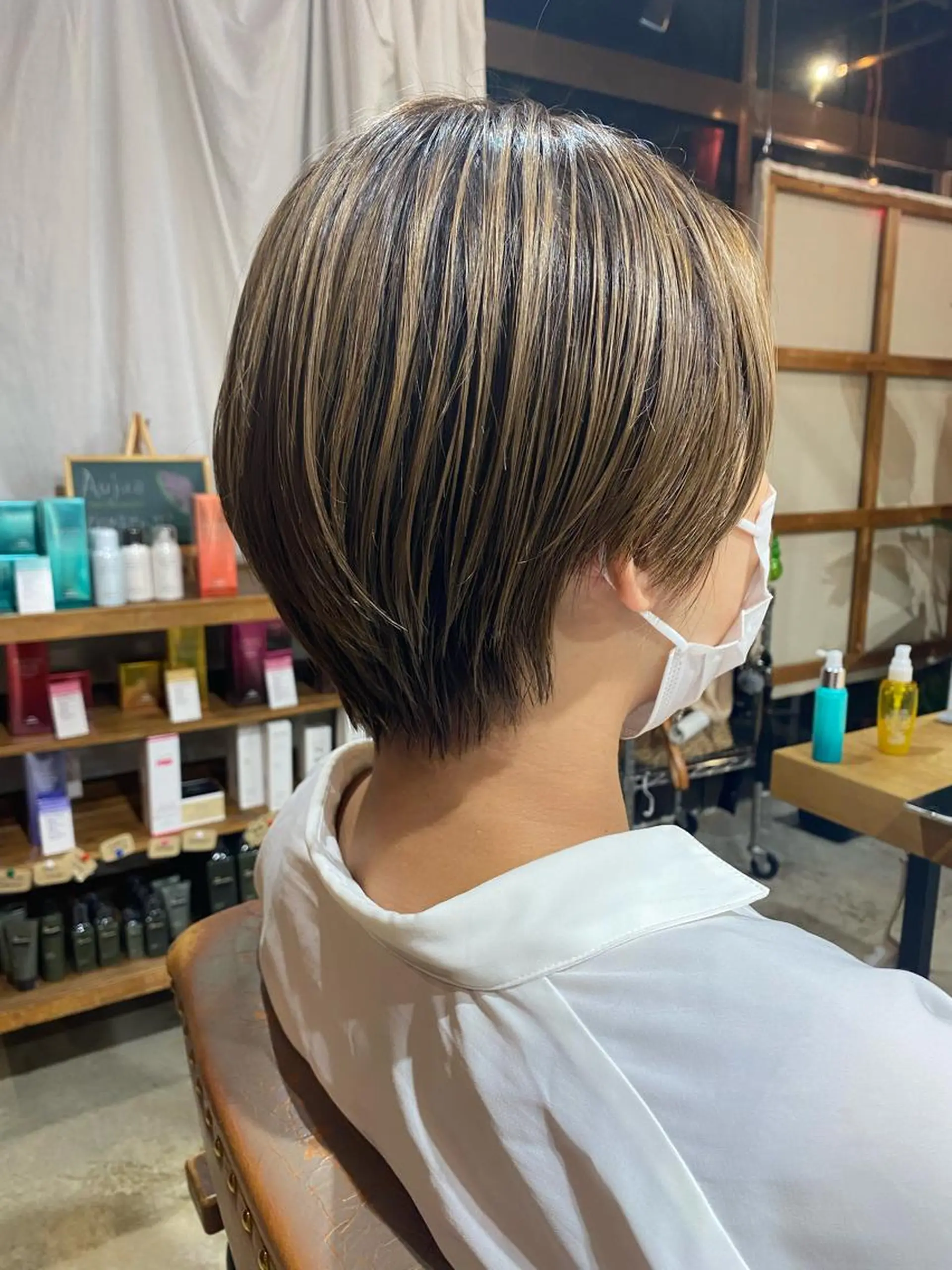 ショート 小日向 沙織のヘアスタイル