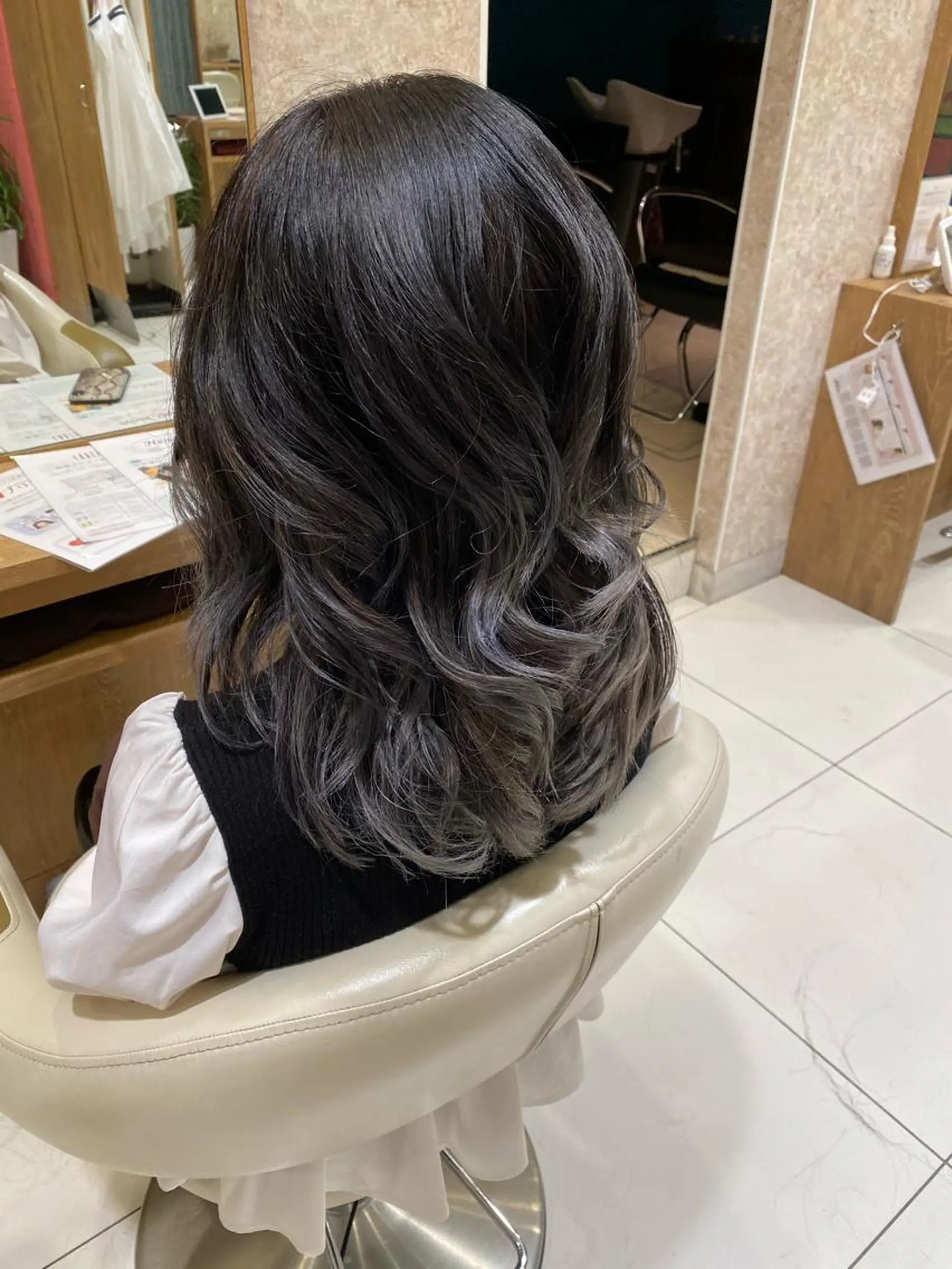 セミロング カラー 佐伯　蓮🦋 メンズ特化のヘアスタイル